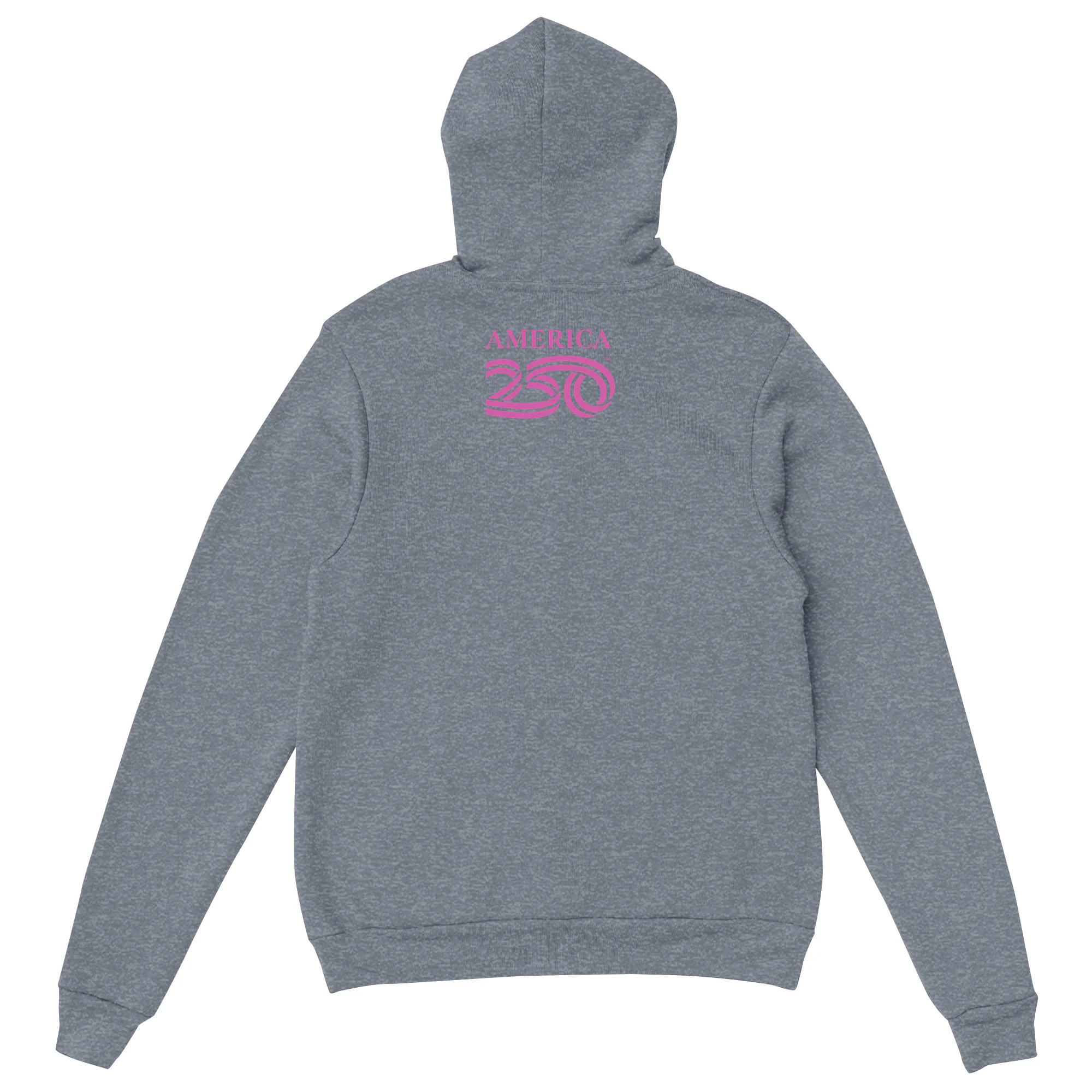 America250 GRL PWR Pink Unisex Hoodie - Image 8