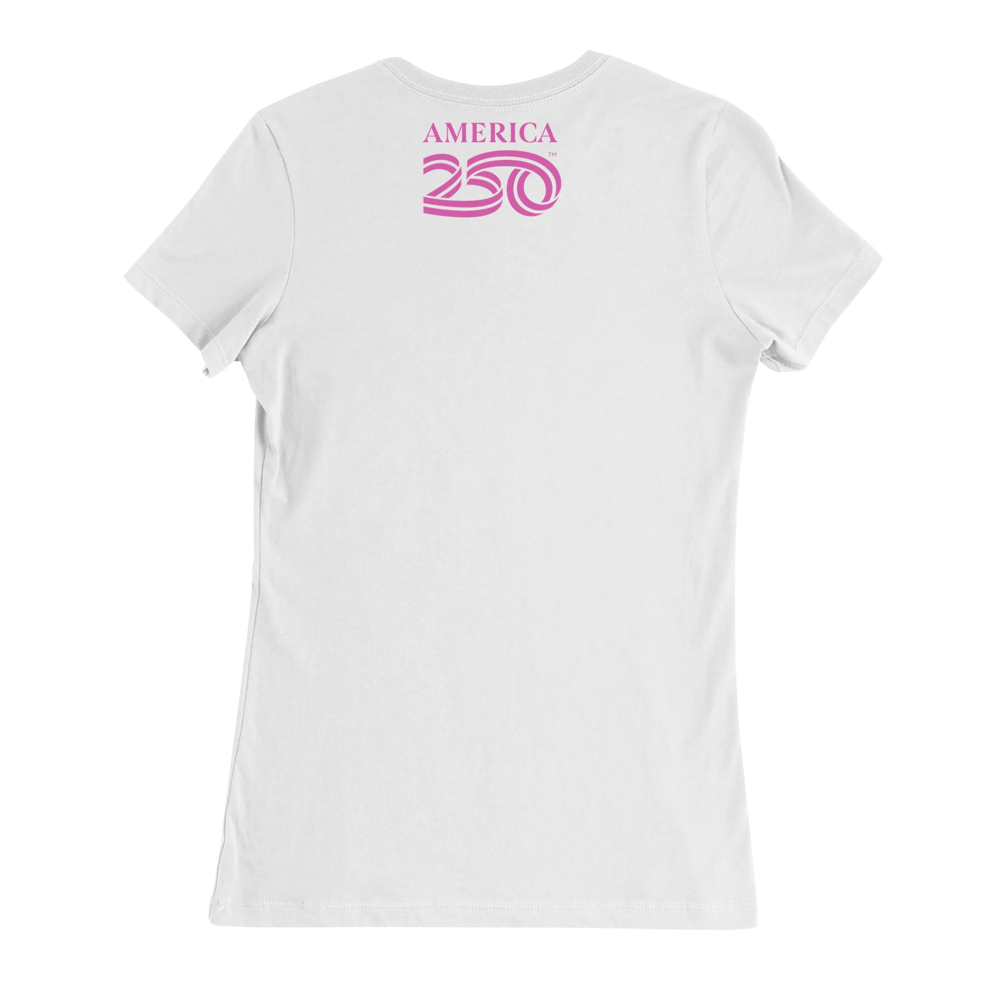 America250 GRL PWR Pink Women’s T-Shirt - Image 4
