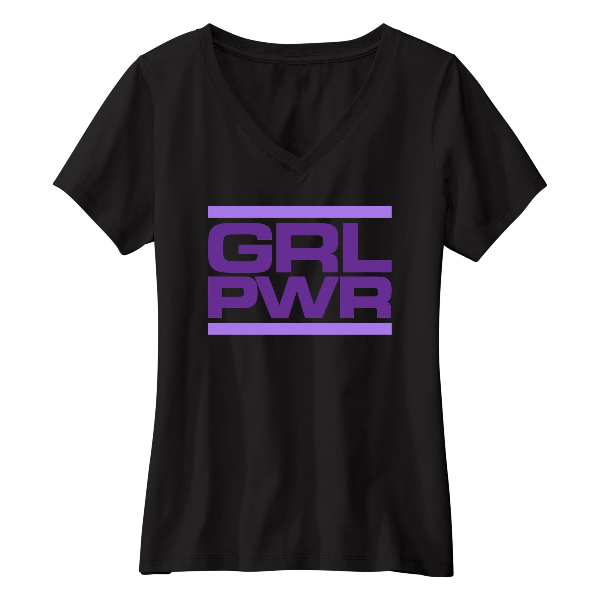 America250 GRL PWR Women's V-Neck T-Shirt
