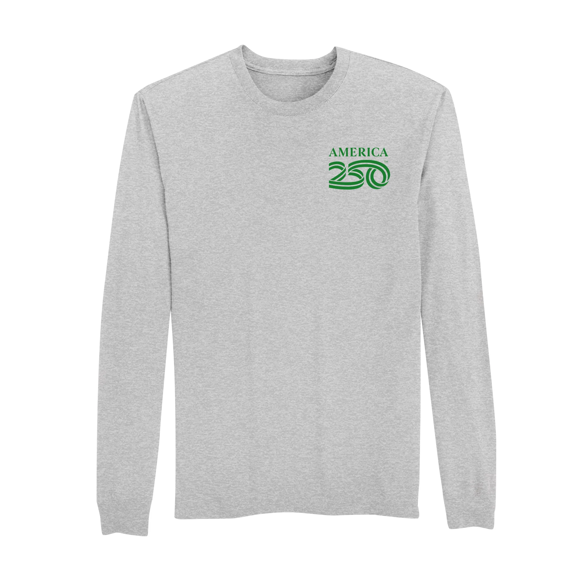 America250 Irish America Flag Men's Long Sleeve T-Shirt - Image 2