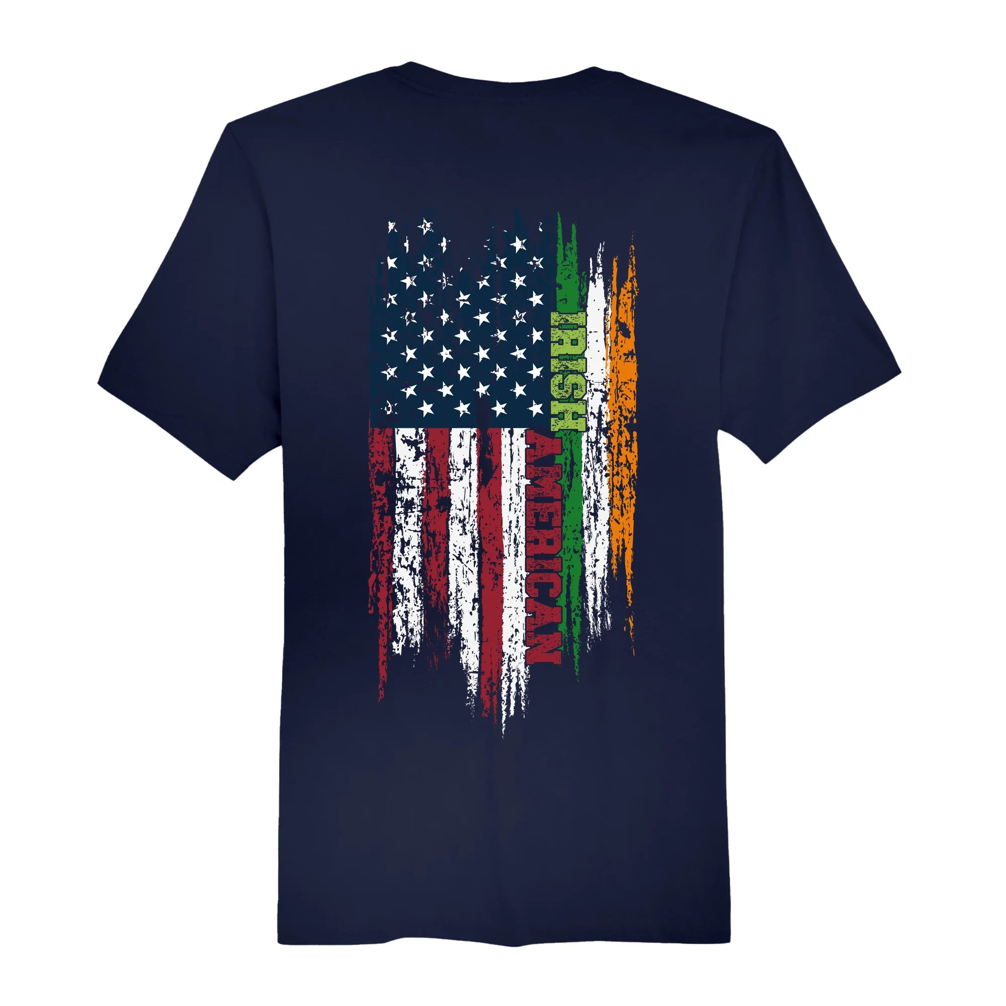 America250 Irish America Flag Men's T-Shirt - Image 4