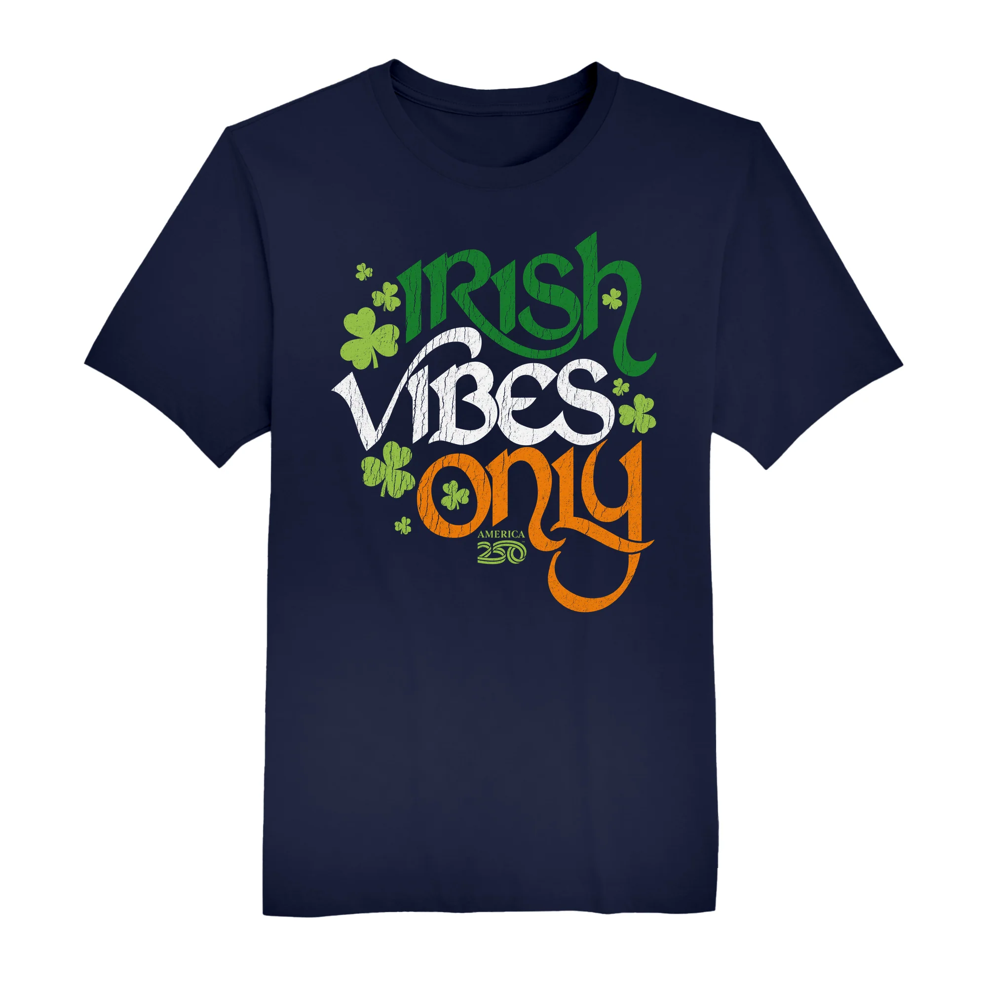 America250 Irish Vibes Only Men's T-Shirt - Image 3