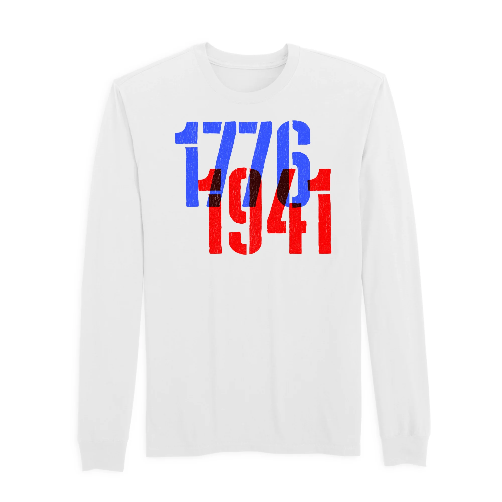 America250 Jeep 1776 1941 Men's Long Sleeve T-Shirt - Image 5