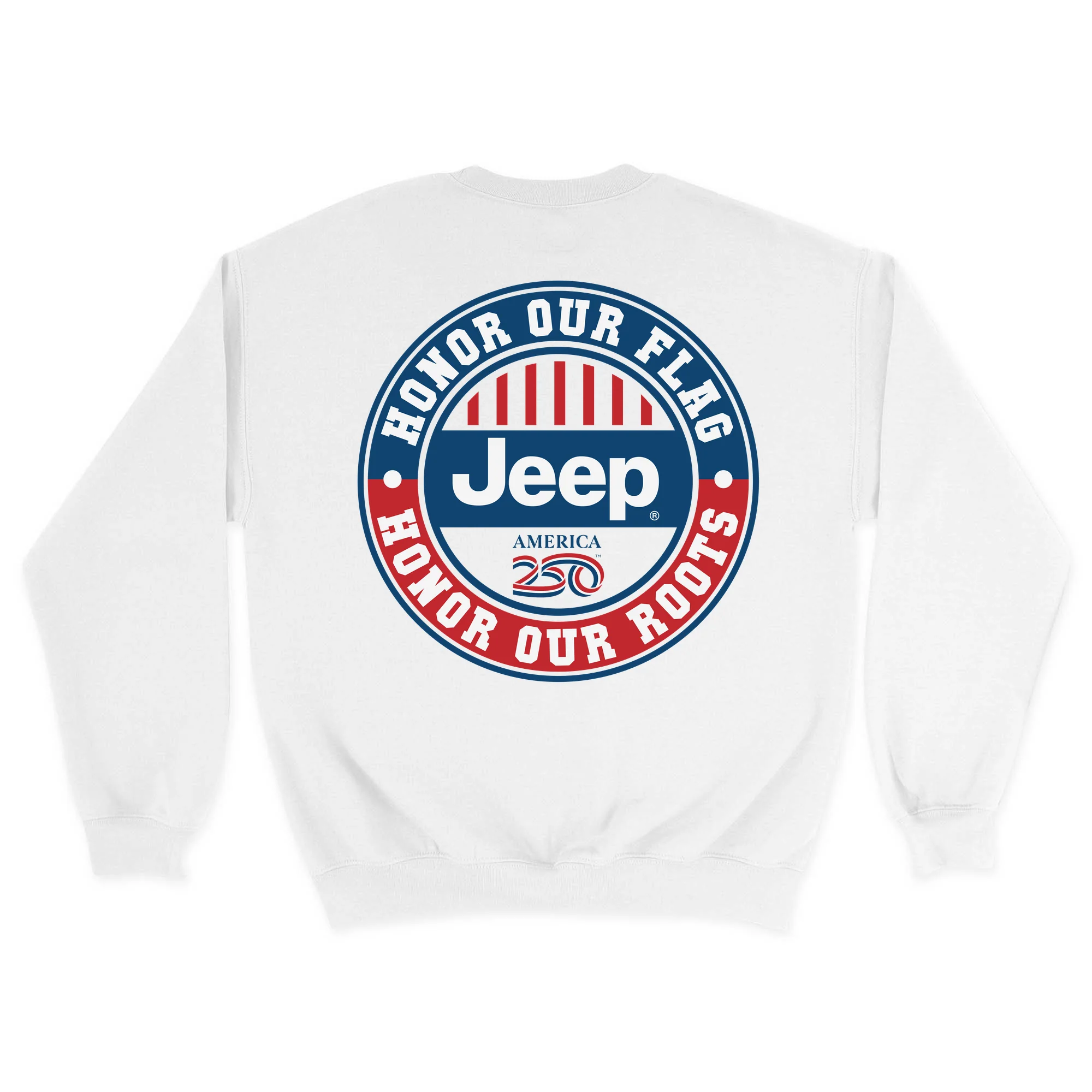 America250 Jeep Badge Unisex Crewneck Sweatshirt