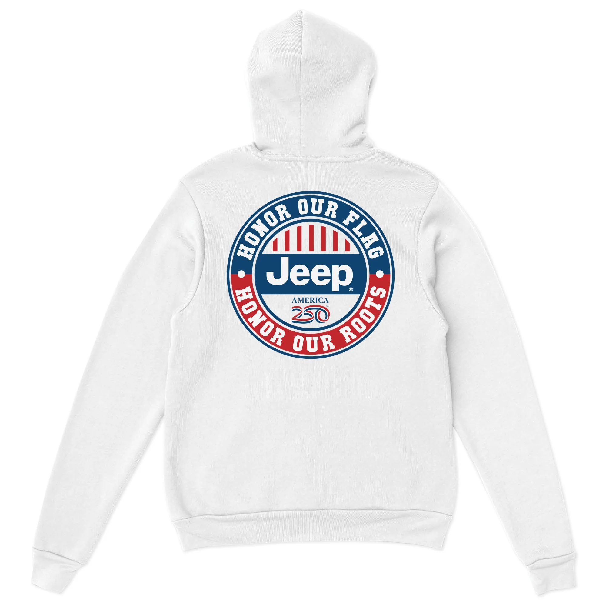 America250 Jeep Badge Unisex Hoodie - Image 3