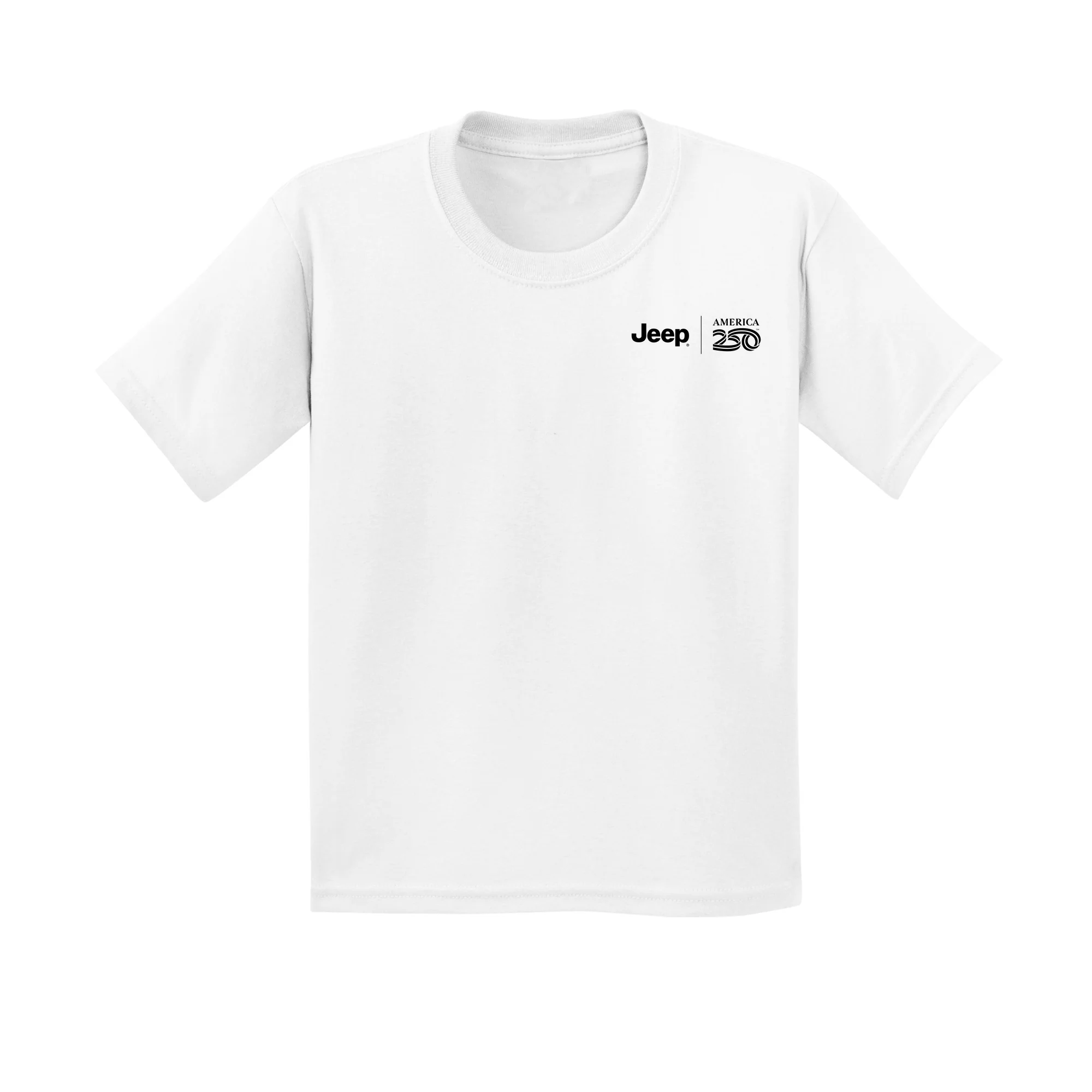 America250 Jeep Badge Youth T-Shirt - Image 2