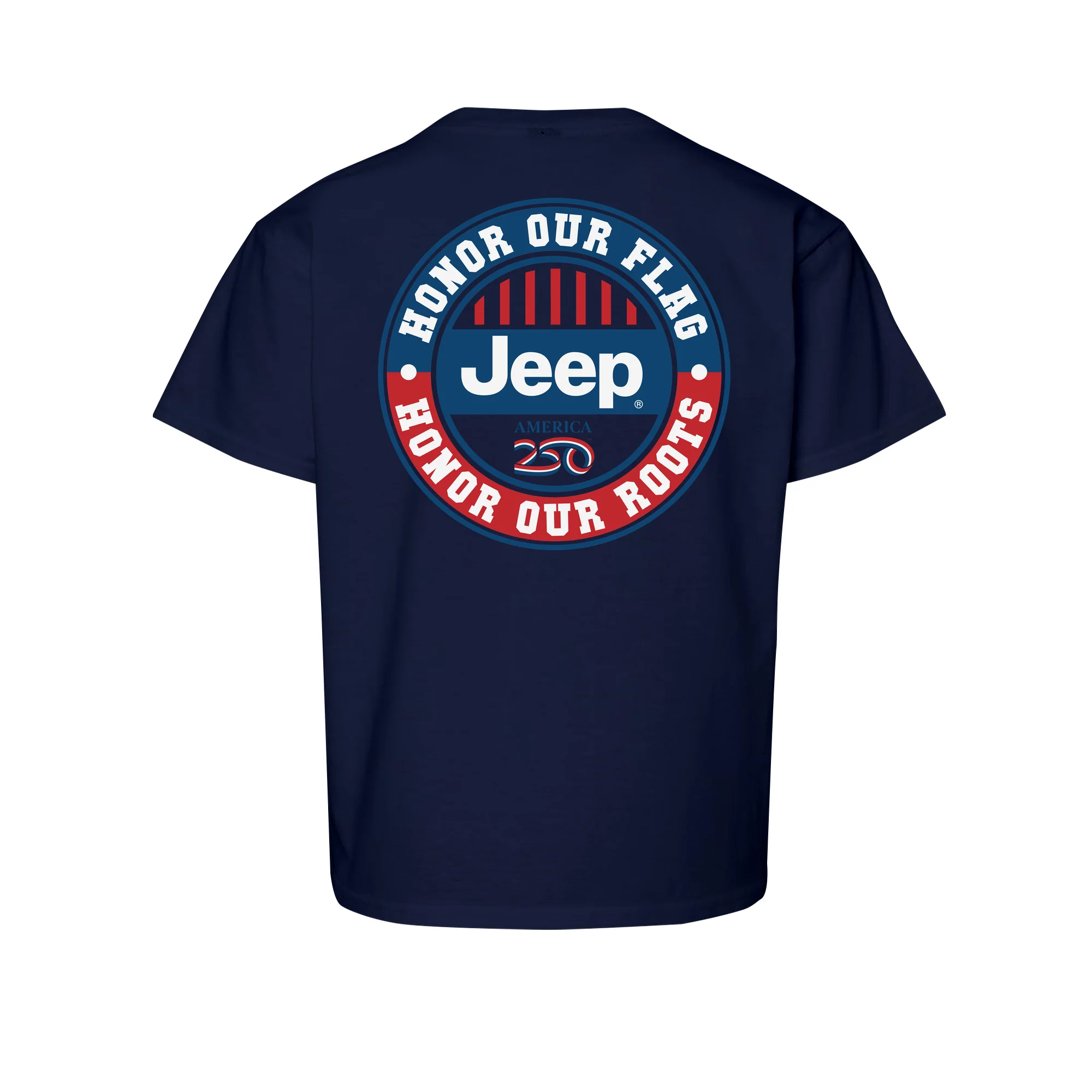America250 Jeep Badge Youth T-Shirt - Image 3