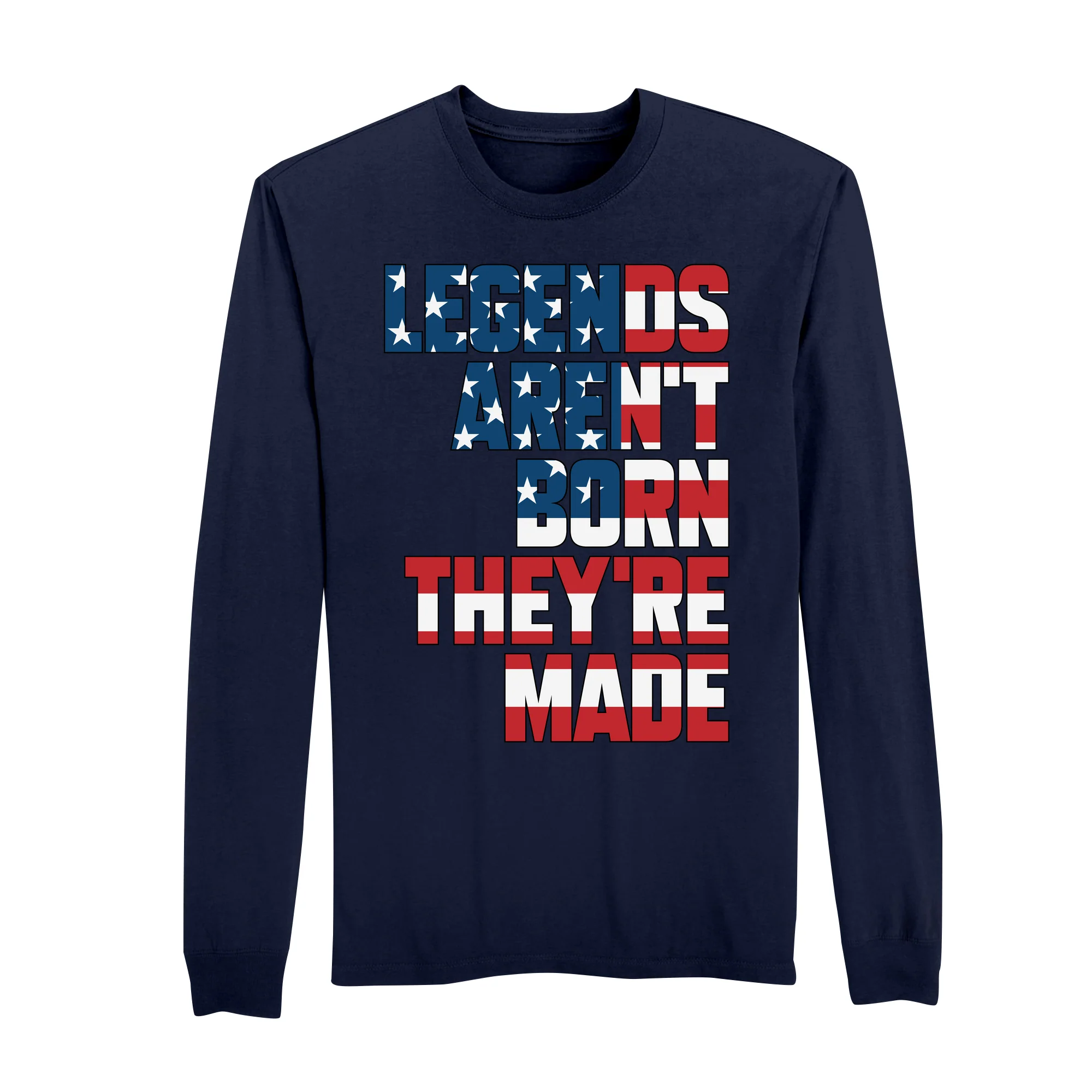 America250 Jeep Legends Men's Long Sleeve T-Shirt - Image 3
