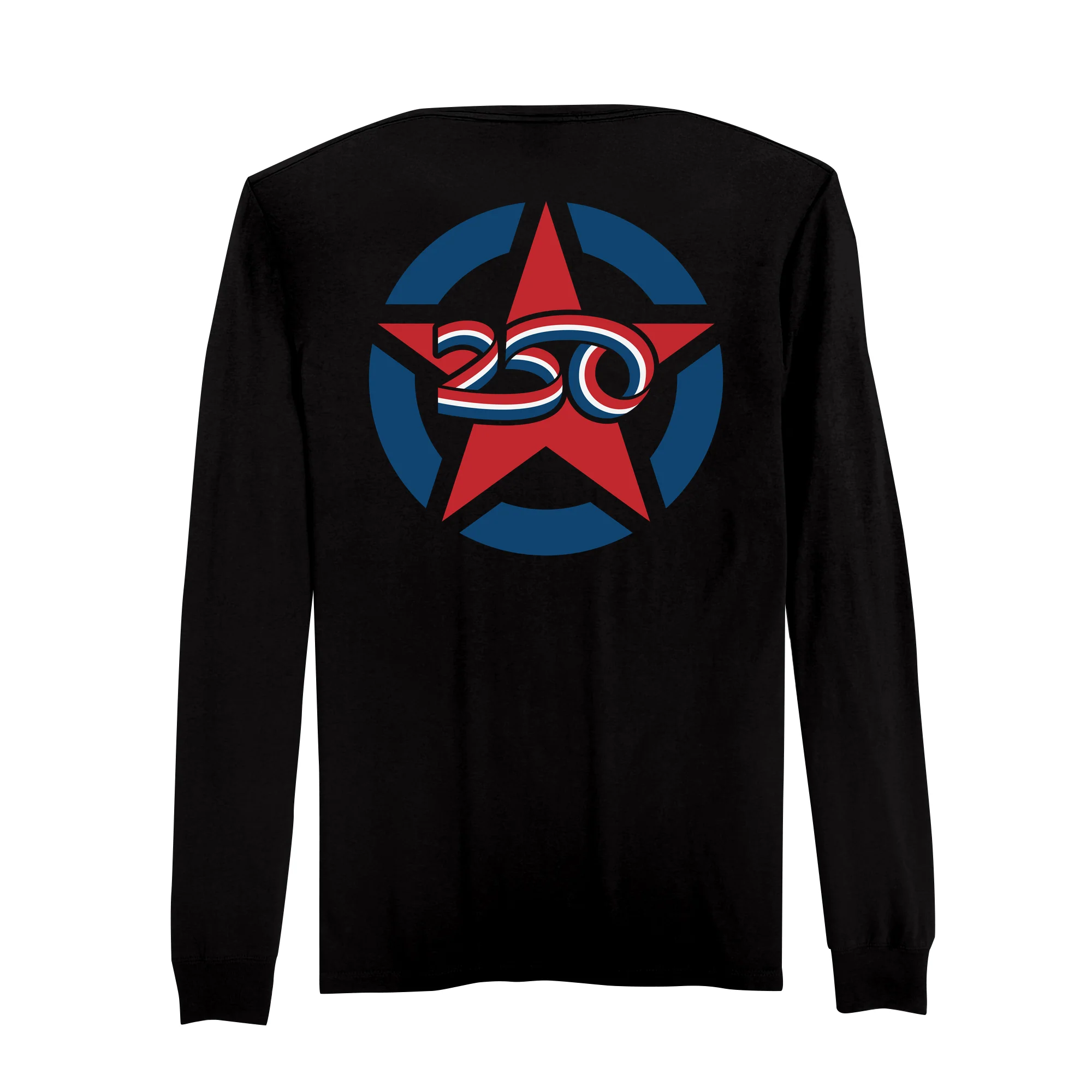 America250 Jeep Star Men's Long Sleeve T-Shirt