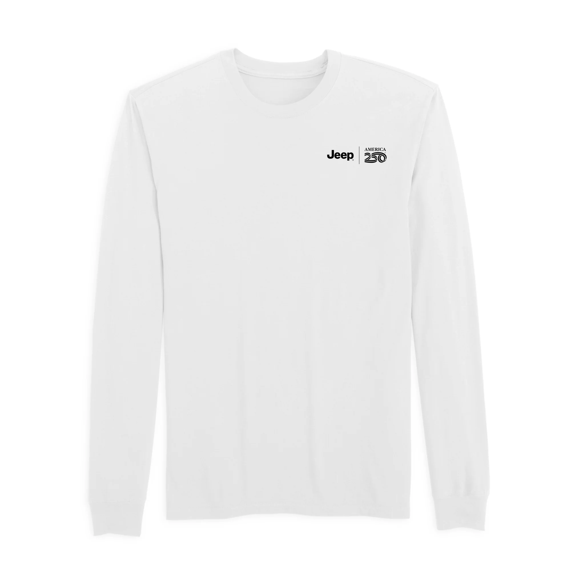 America250 Jeep Star Men's Long Sleeve T-Shirt - Image 6