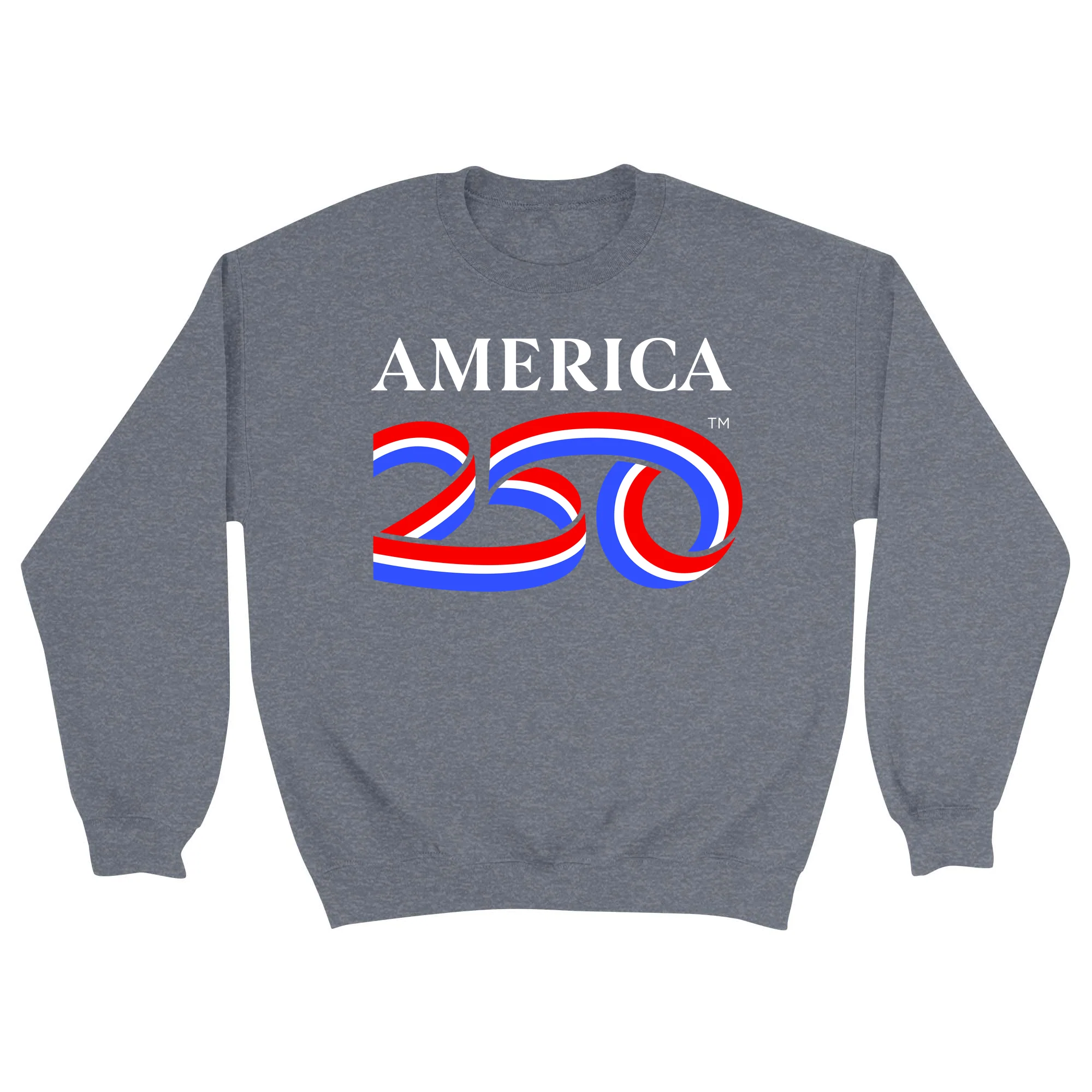 America250 Land of the FREE. Home of the BRAVE. Unisex Crewneck Sweatshirt - Image 6
