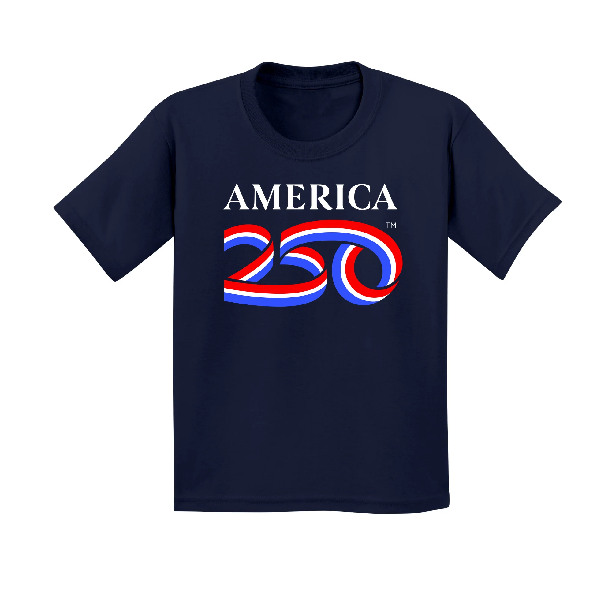 America250 Land of the FREE. Home of the BRAVE. Youth T-Shirt - Image 2