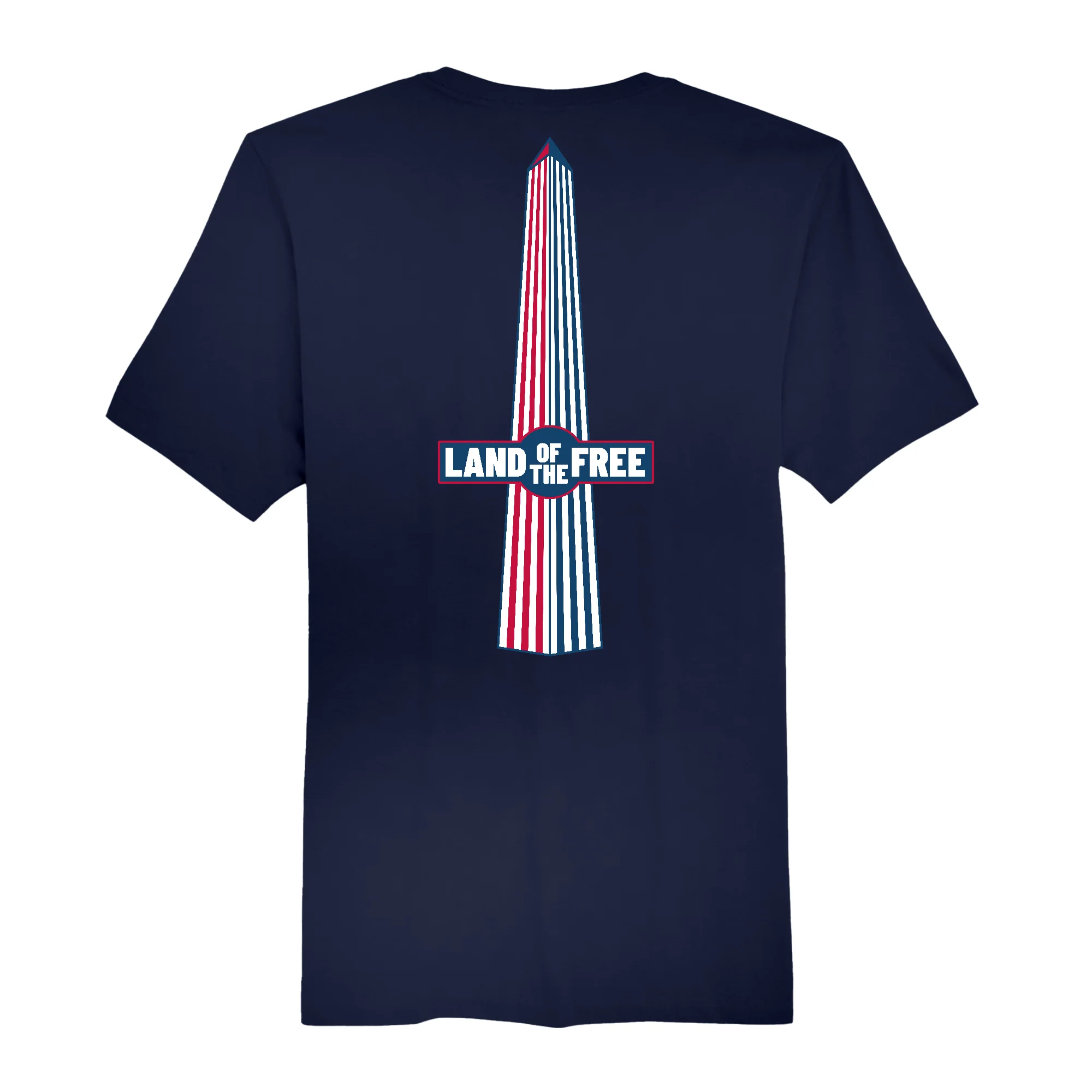 America250 Land of the Free Men's T-Shirt - Image 3