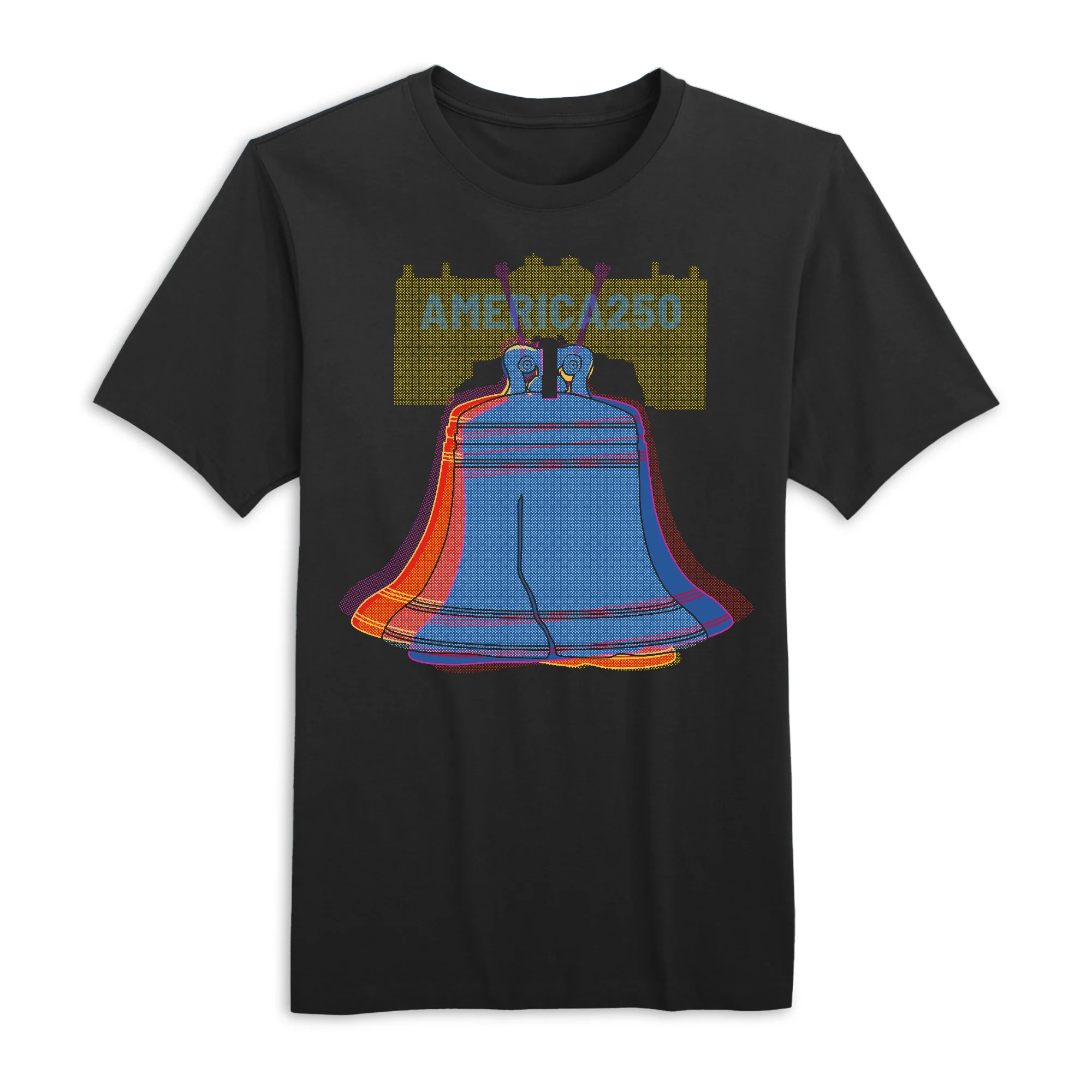 America250 Liberty Bell Men's T-Shirt