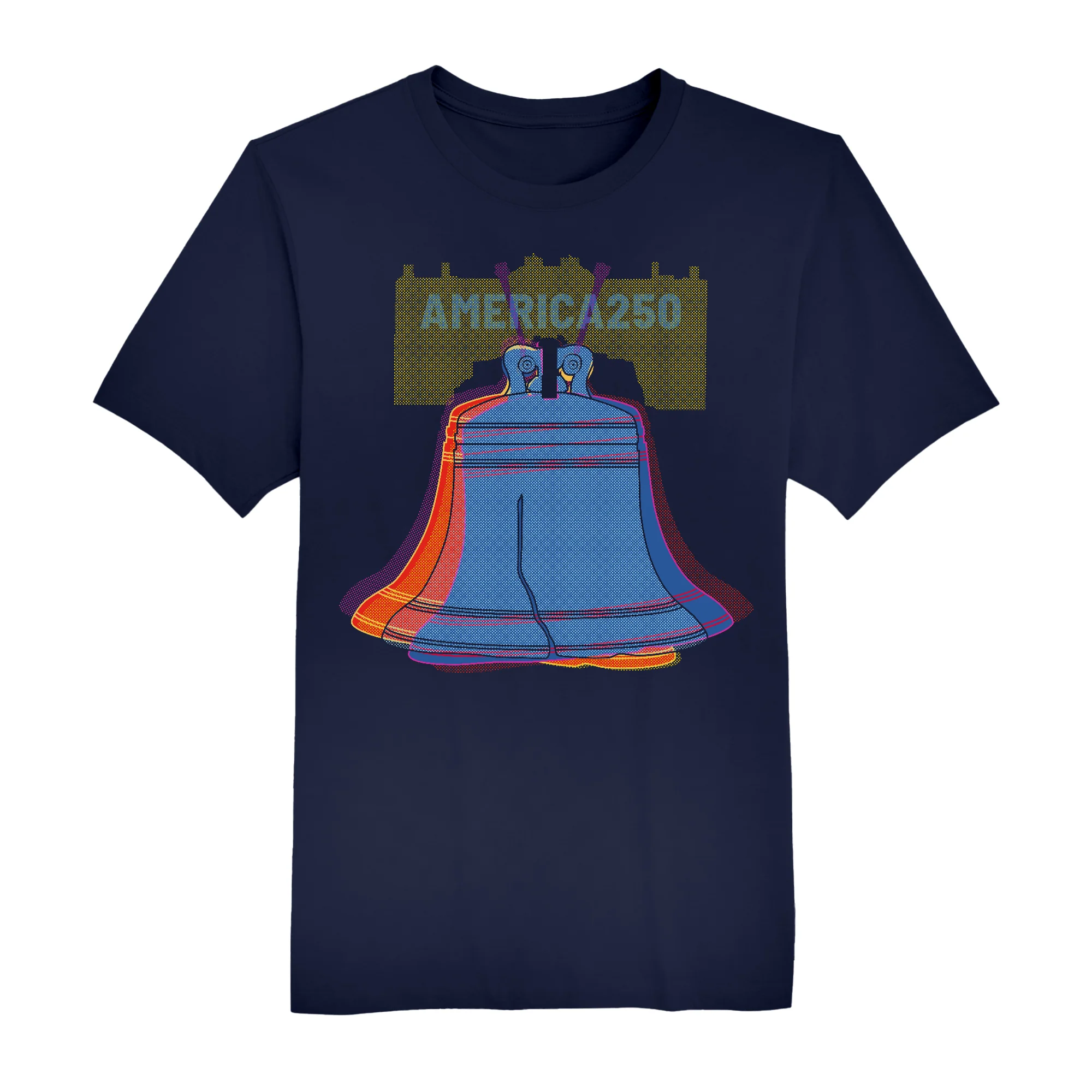 America250 Liberty Bell Men's T-Shirt - Image 3