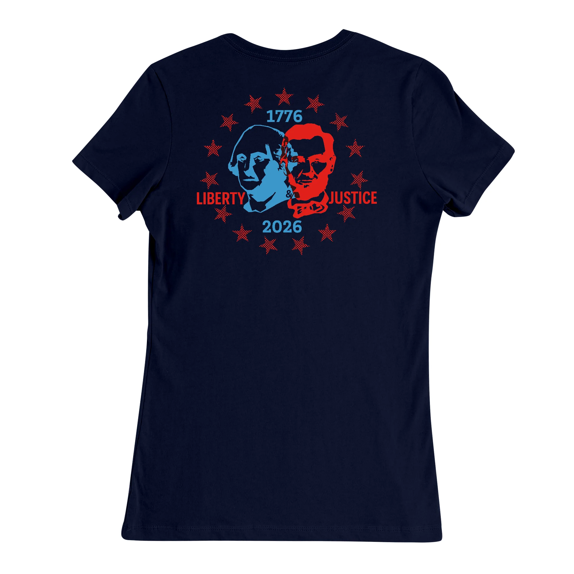 America250 Liberty & Justice Women's T-Shirt - Image 5