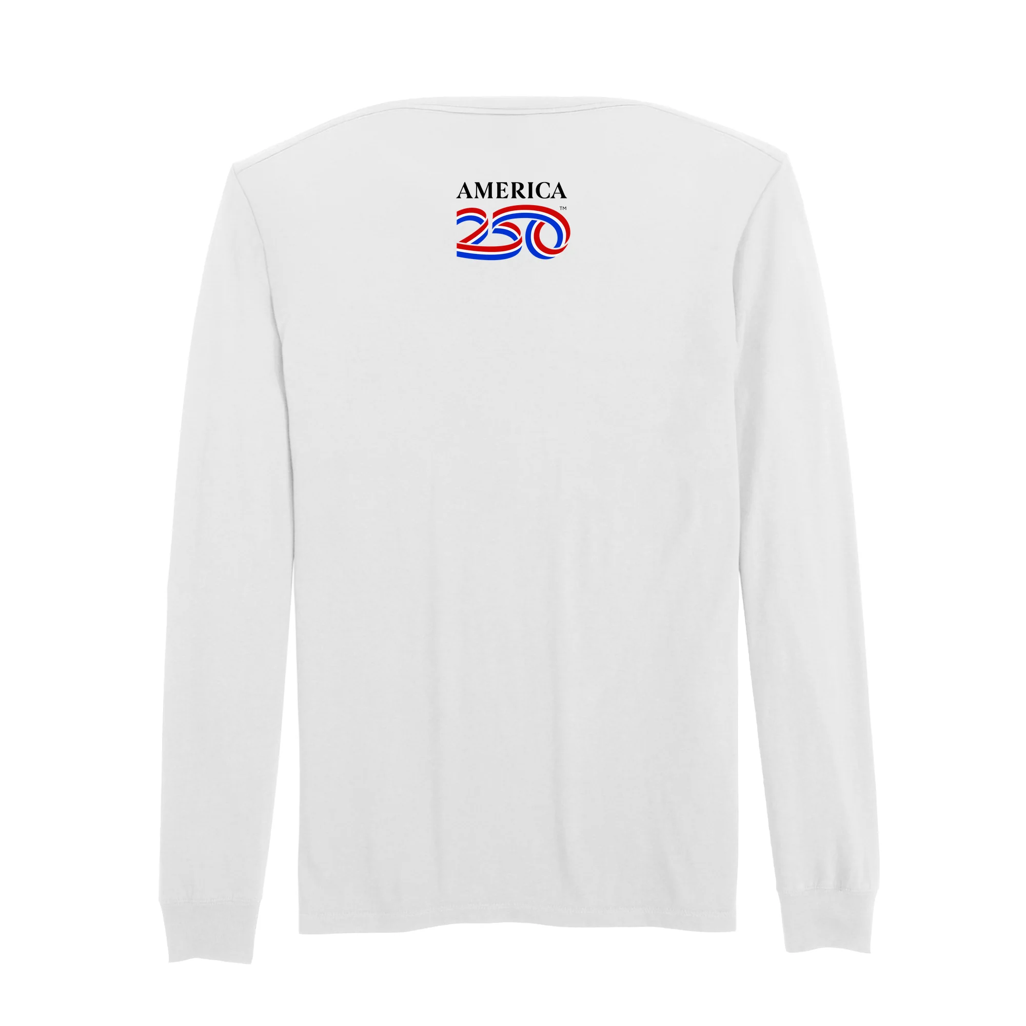 America250 Lincoln Soccer Men's Long Sleeve T-Shirt - Image 6