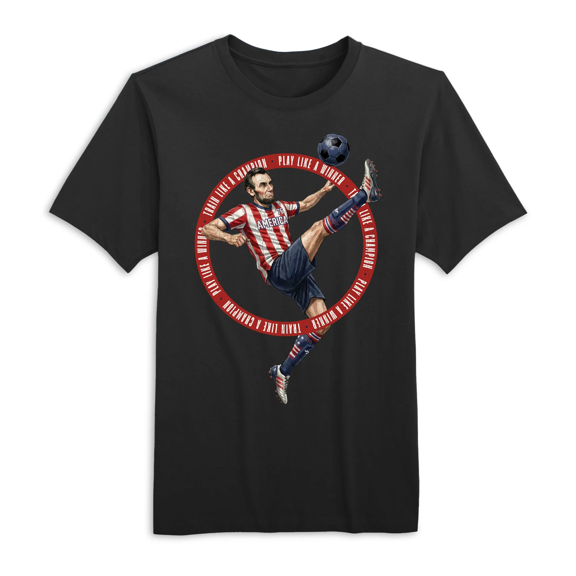 America250 Lincoln Soccer Men's T-Shirt