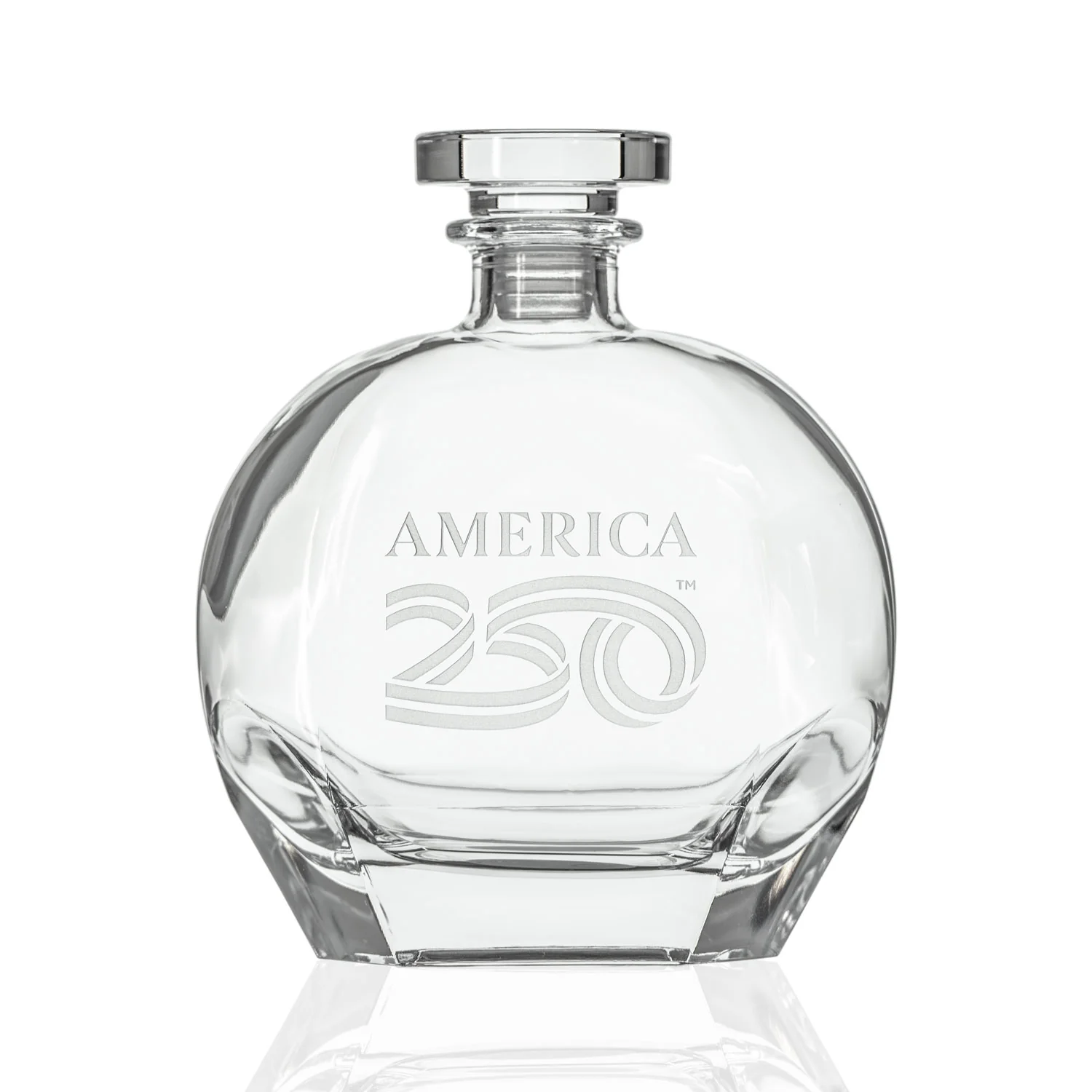 America250 Logo 23oz Whiskey Decanter