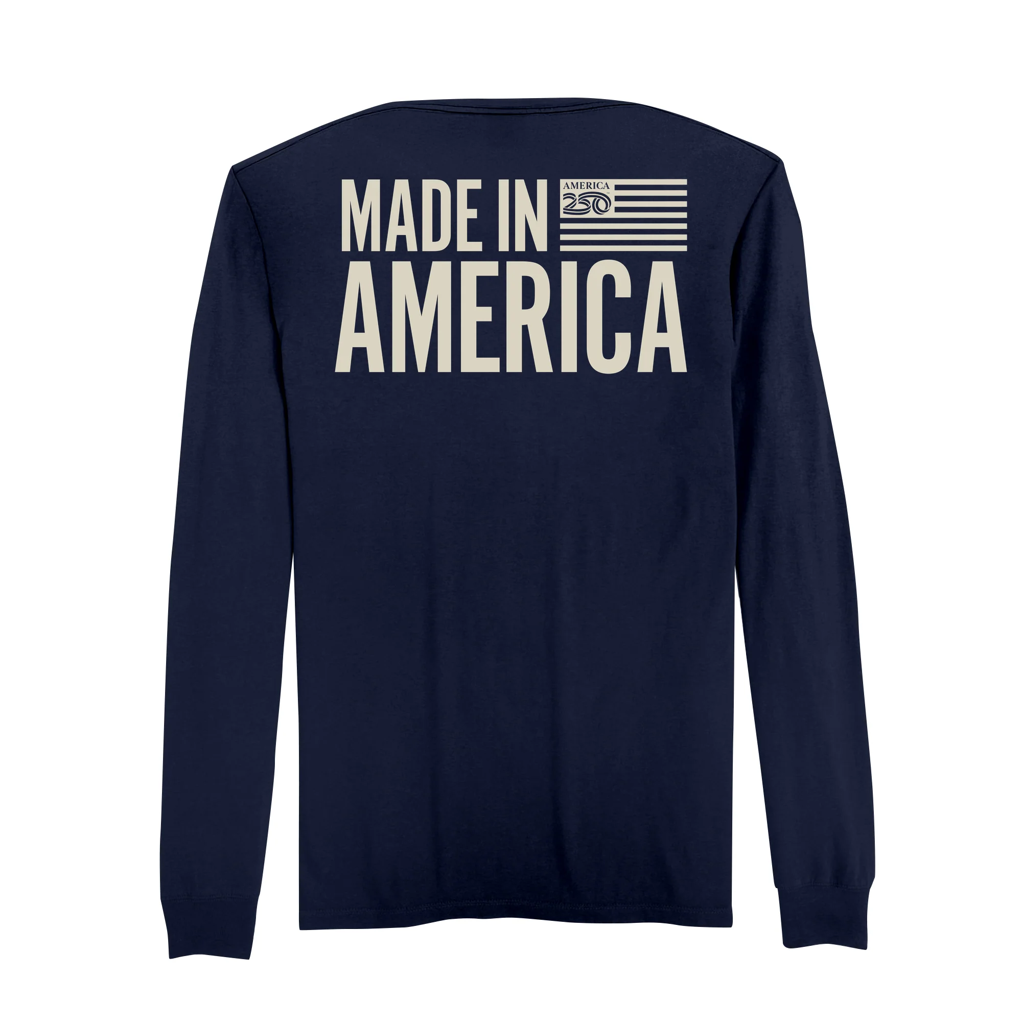 America250 Made in America Men's Long Sleeve T-Shirt - Image 3