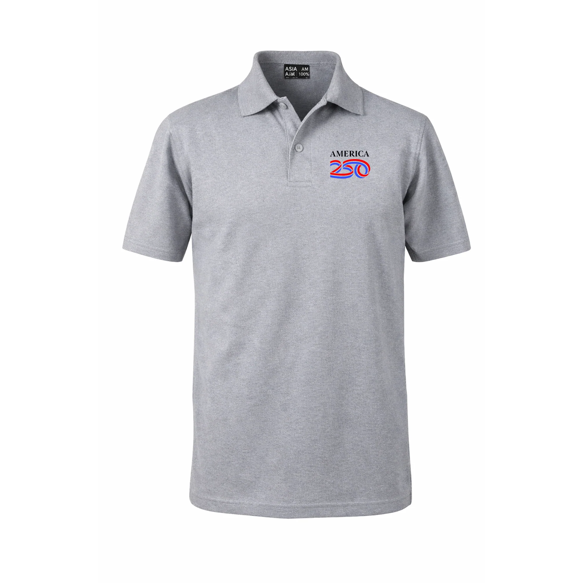 America250 Men's Embroidered Polo - Image 3