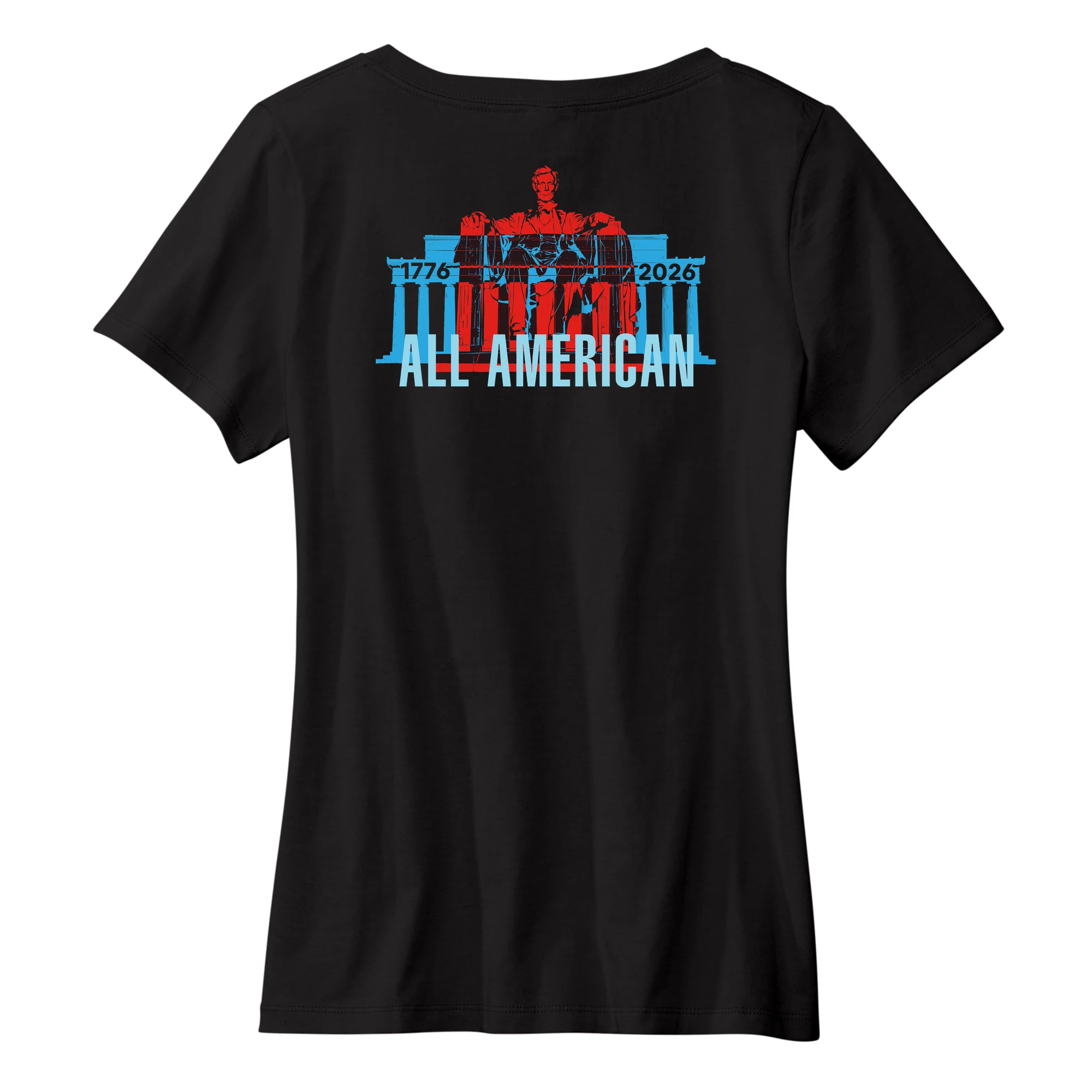 America250 Monument Women's V-Neck T-Shirt