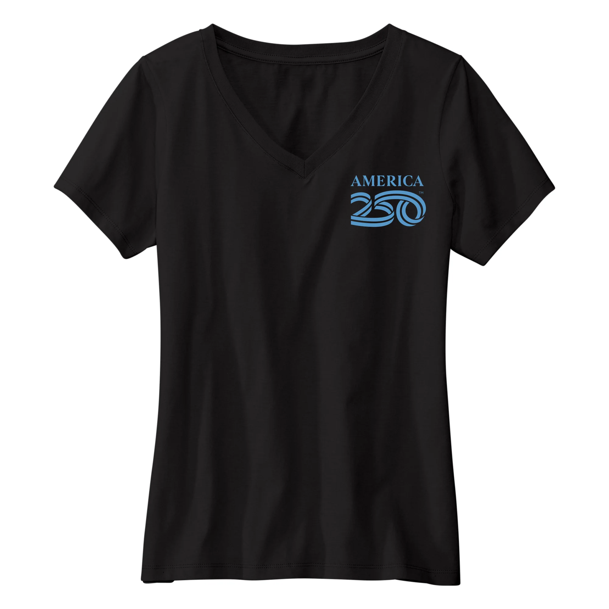 America250 Monument Women's V-Neck T-Shirt - Image 2