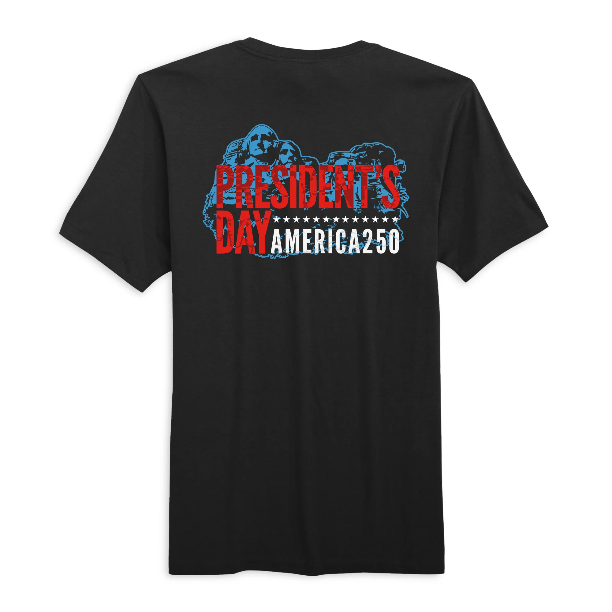 America250 Official Mt. Rushmore Men's T-Shirt - Image 3