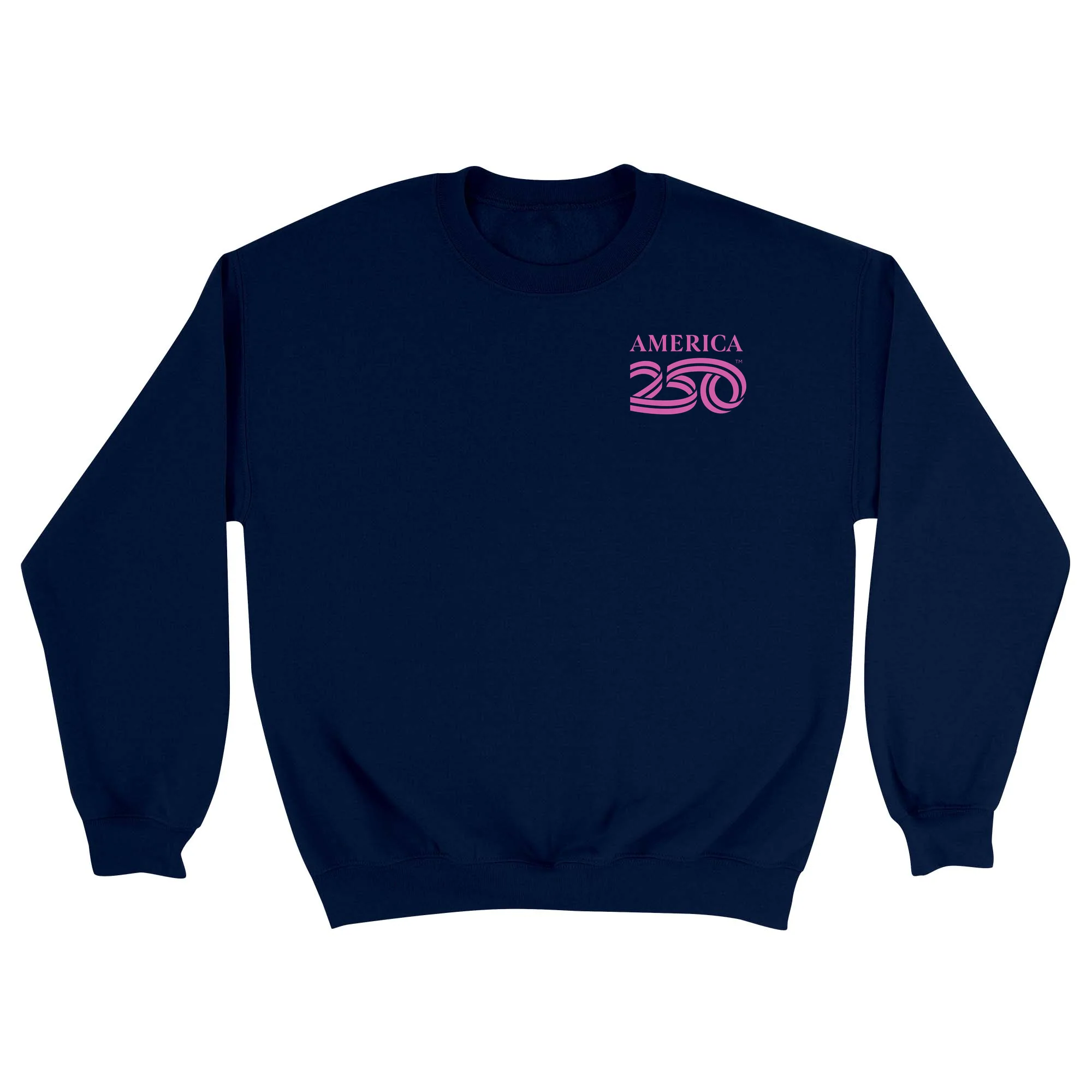 America250 Pink Flag Unisex Crewneck Sweatshirt - Image 5