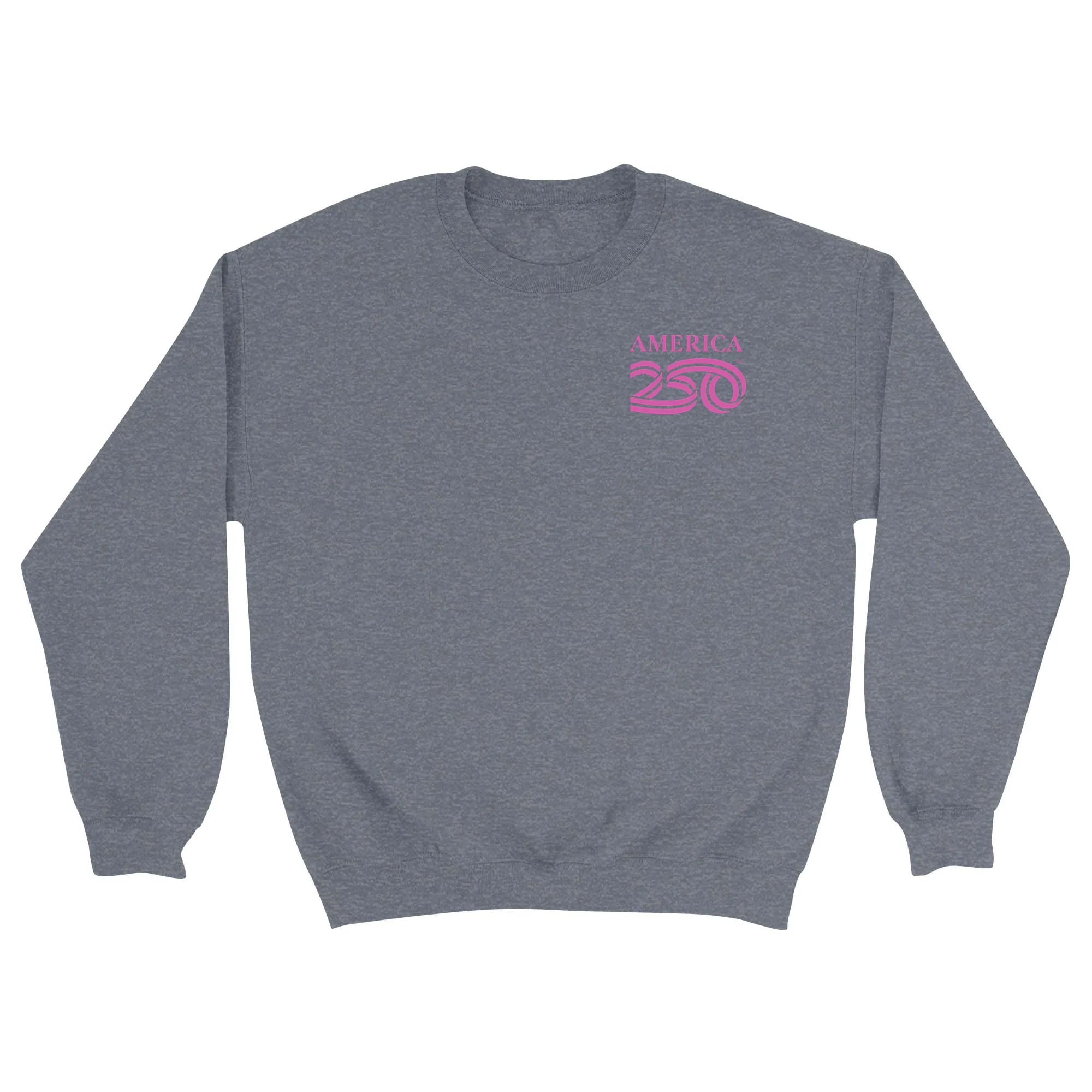 America250 Pink Flag Unisex Crewneck Sweatshirt - Image 7