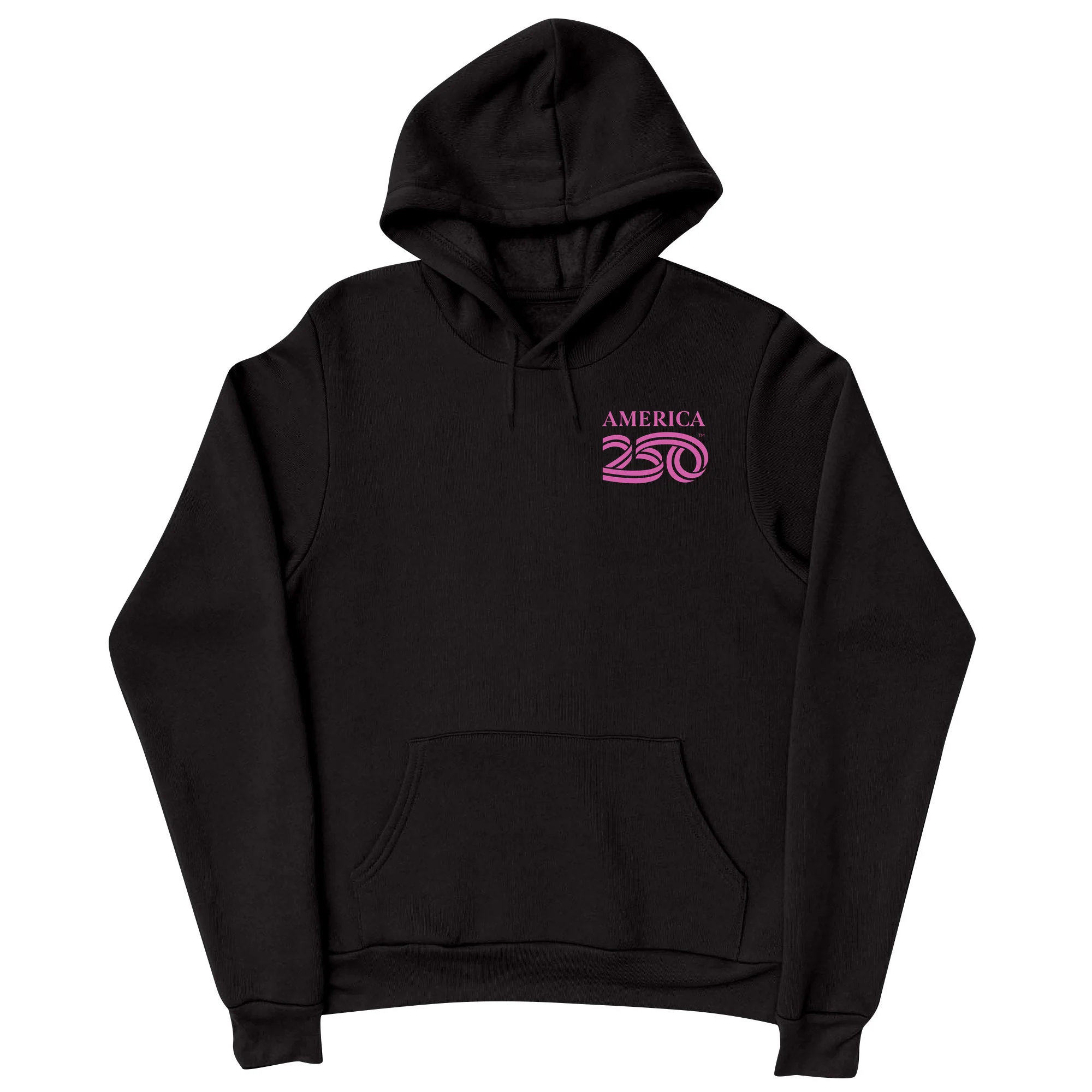 America250 Pink Flag Unisex Hoodie - Image 2