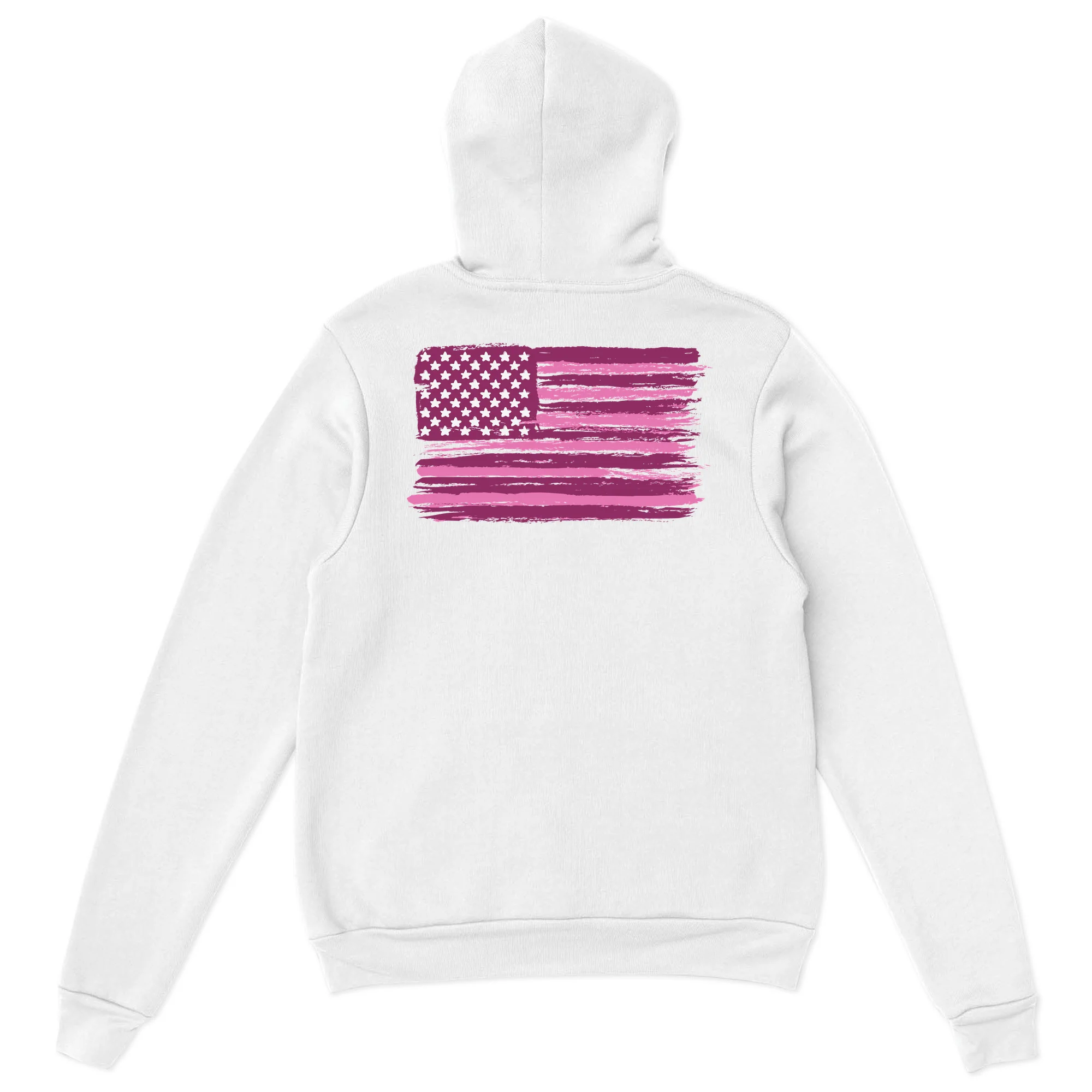 America250 Pink Flag Unisex Hoodie - Image 3