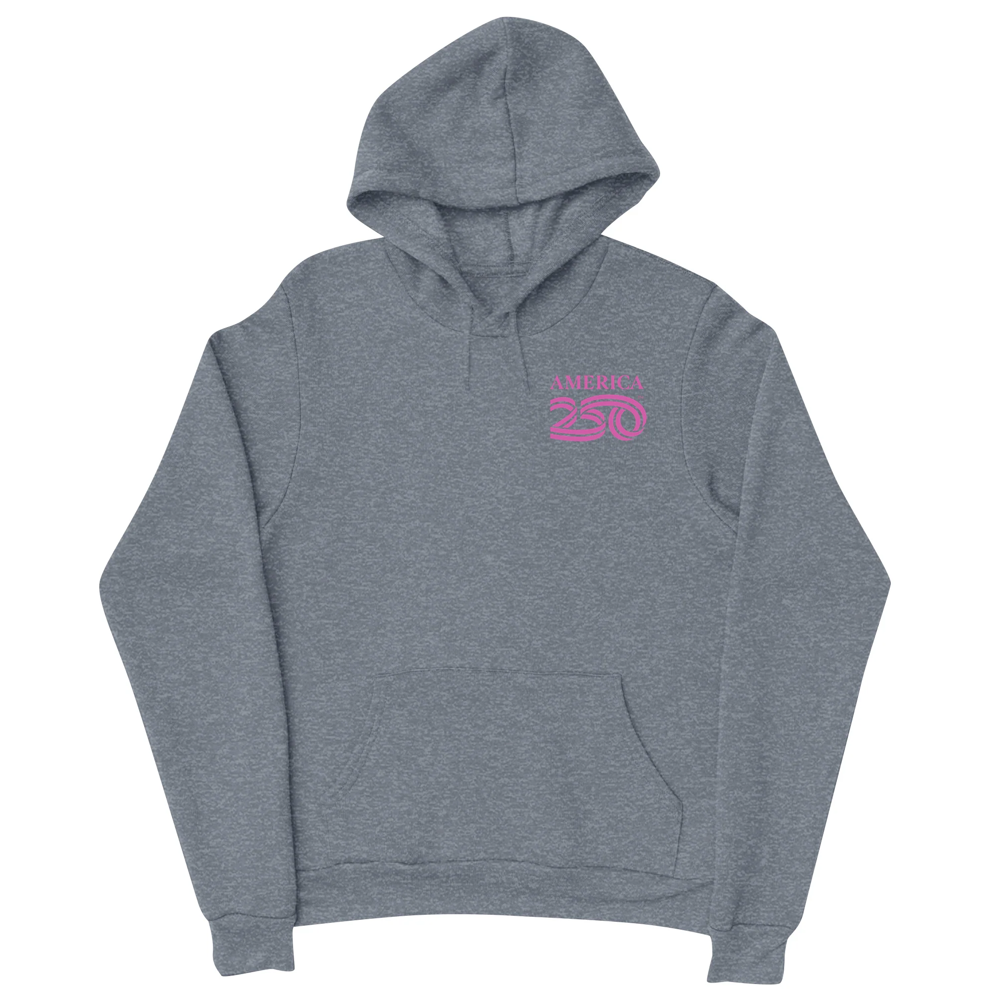 America250 Pink Flag Unisex Hoodie - Image 8