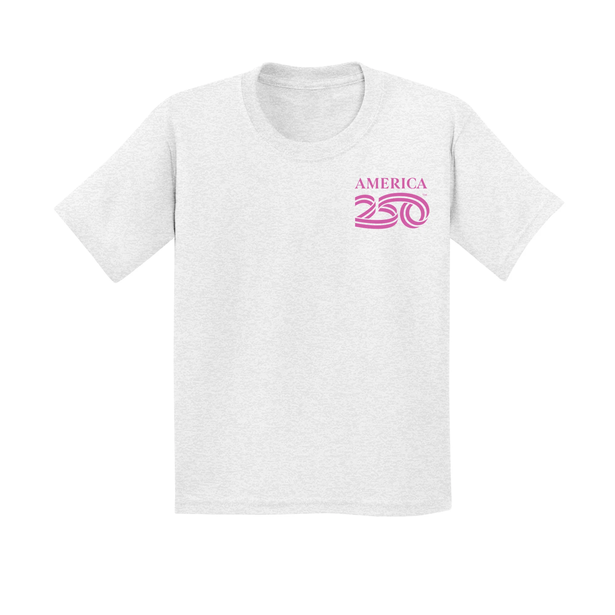America250 Pink Flag Youth T-Shirt - Image 6