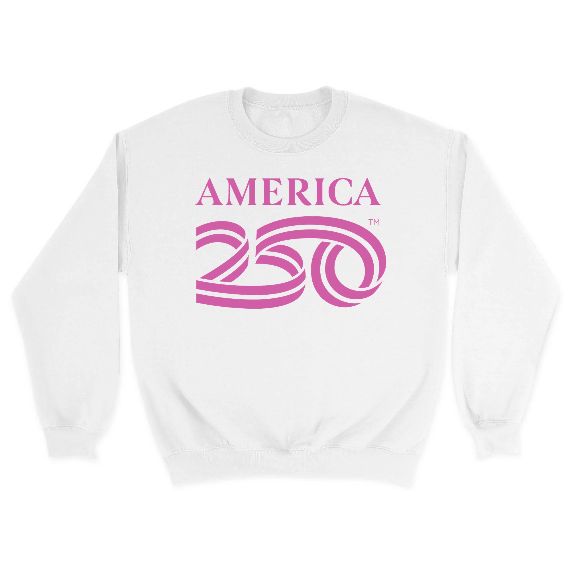 America250 PINK Unisex Crewneck Sweatshirt - Image 2
