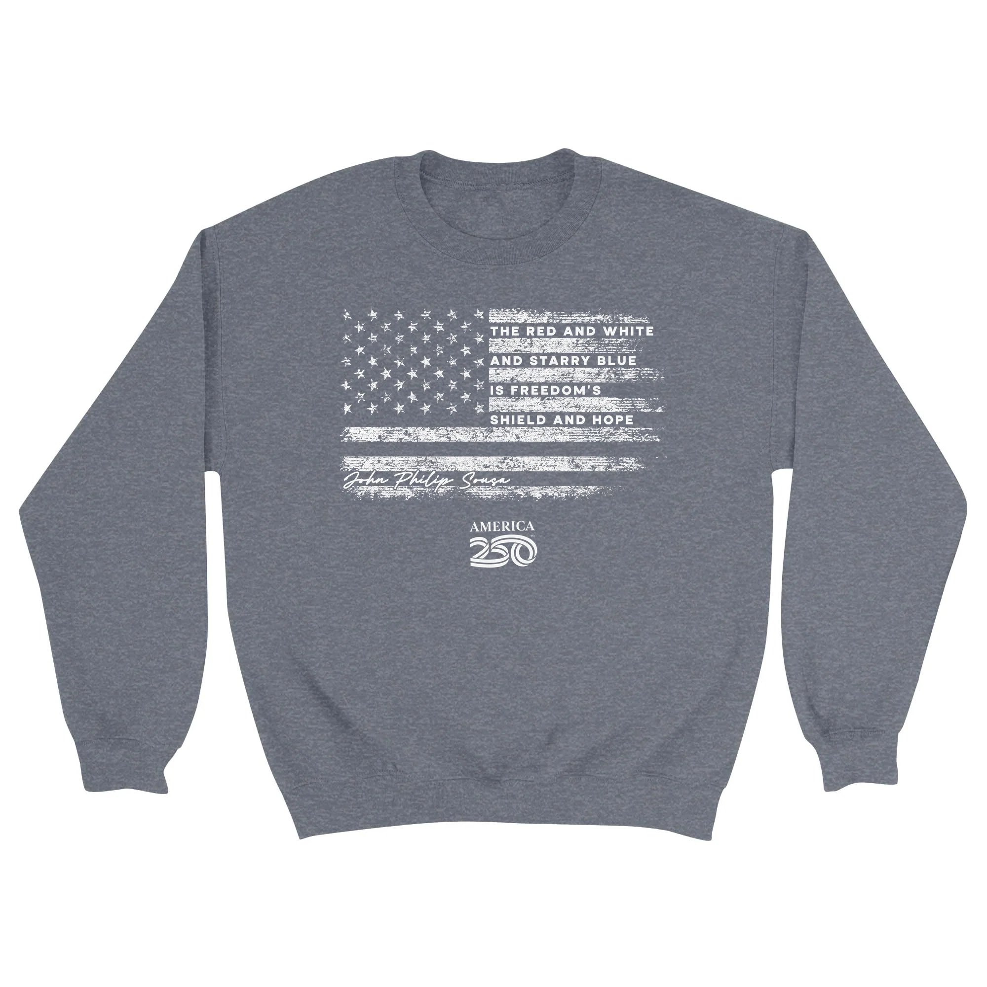 America250 Red White and Blue Unisex Crewneck Sweatshirt