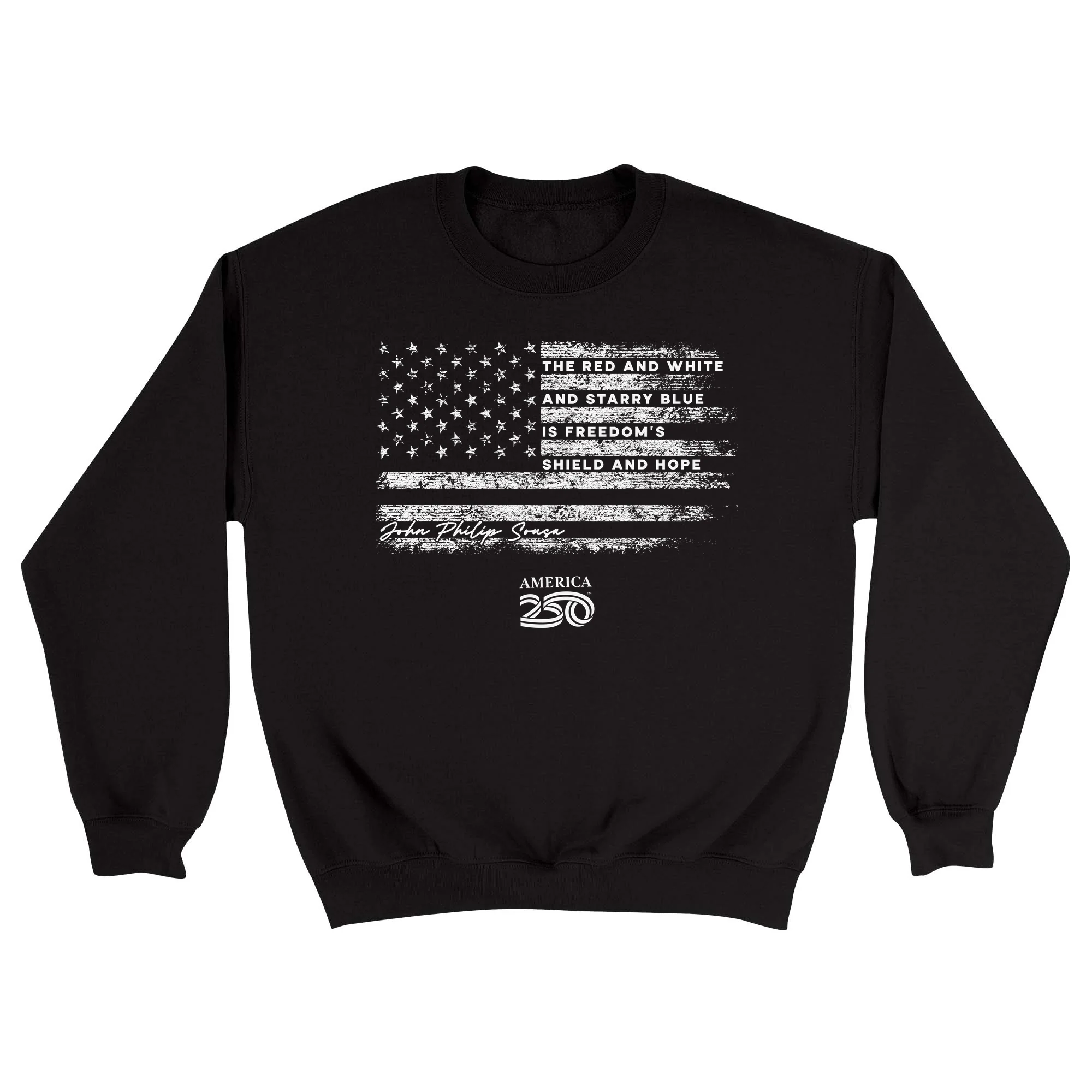 America250 Red White and Blue Unisex Crewneck Sweatshirt - Image 2