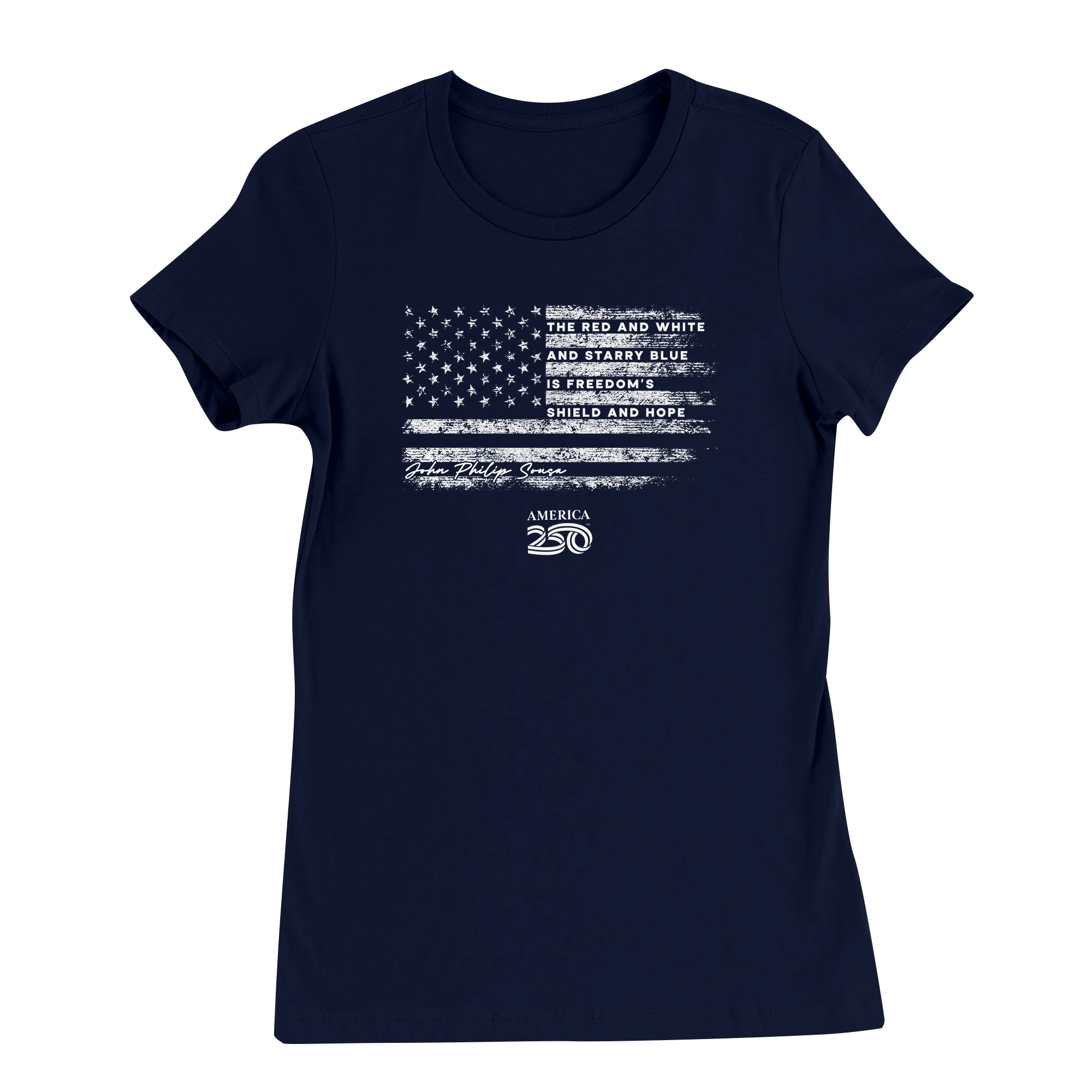 America250 Red White and Blue Women's T-Shirt - Image 2