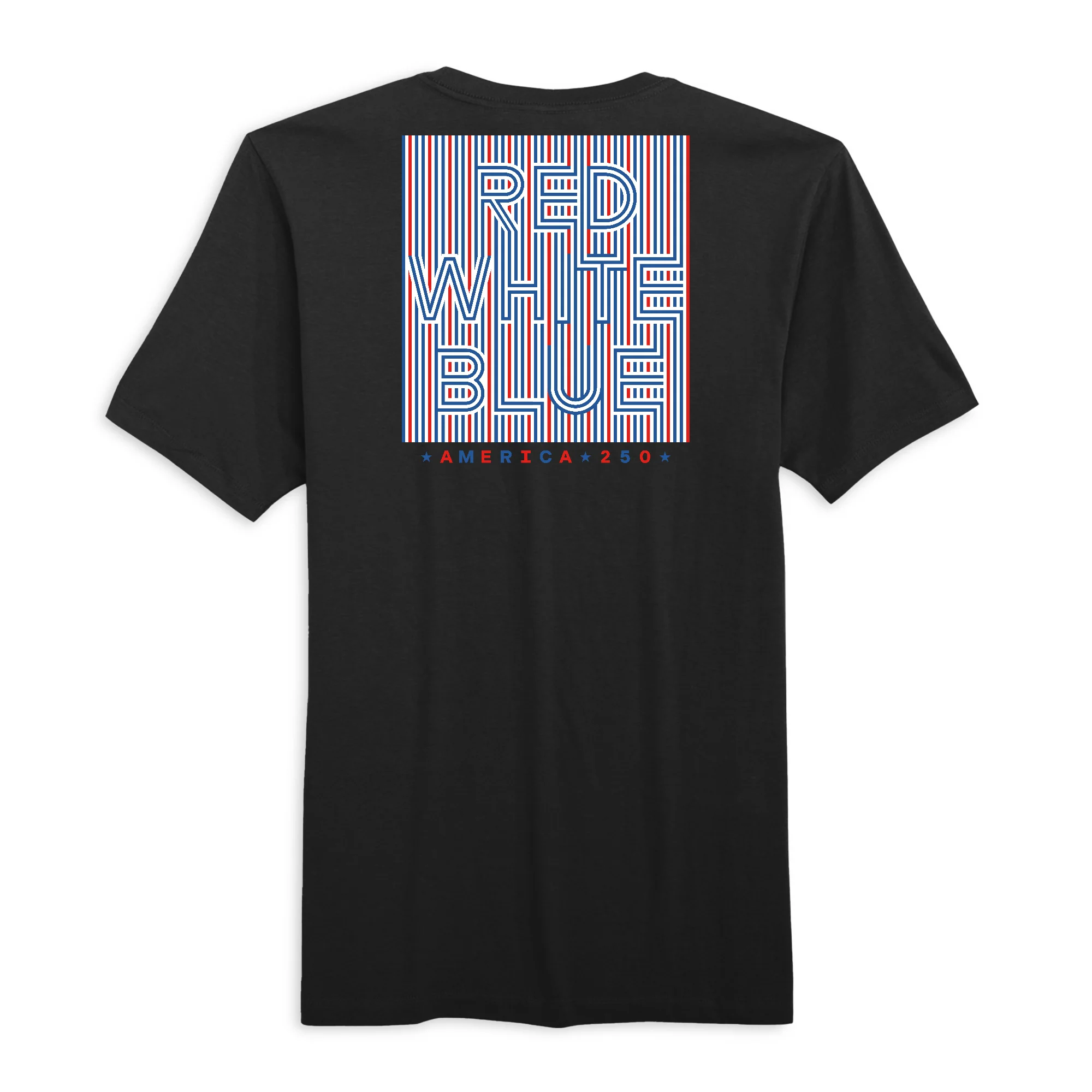 America250 Red White & Blue Men's T-Shirt