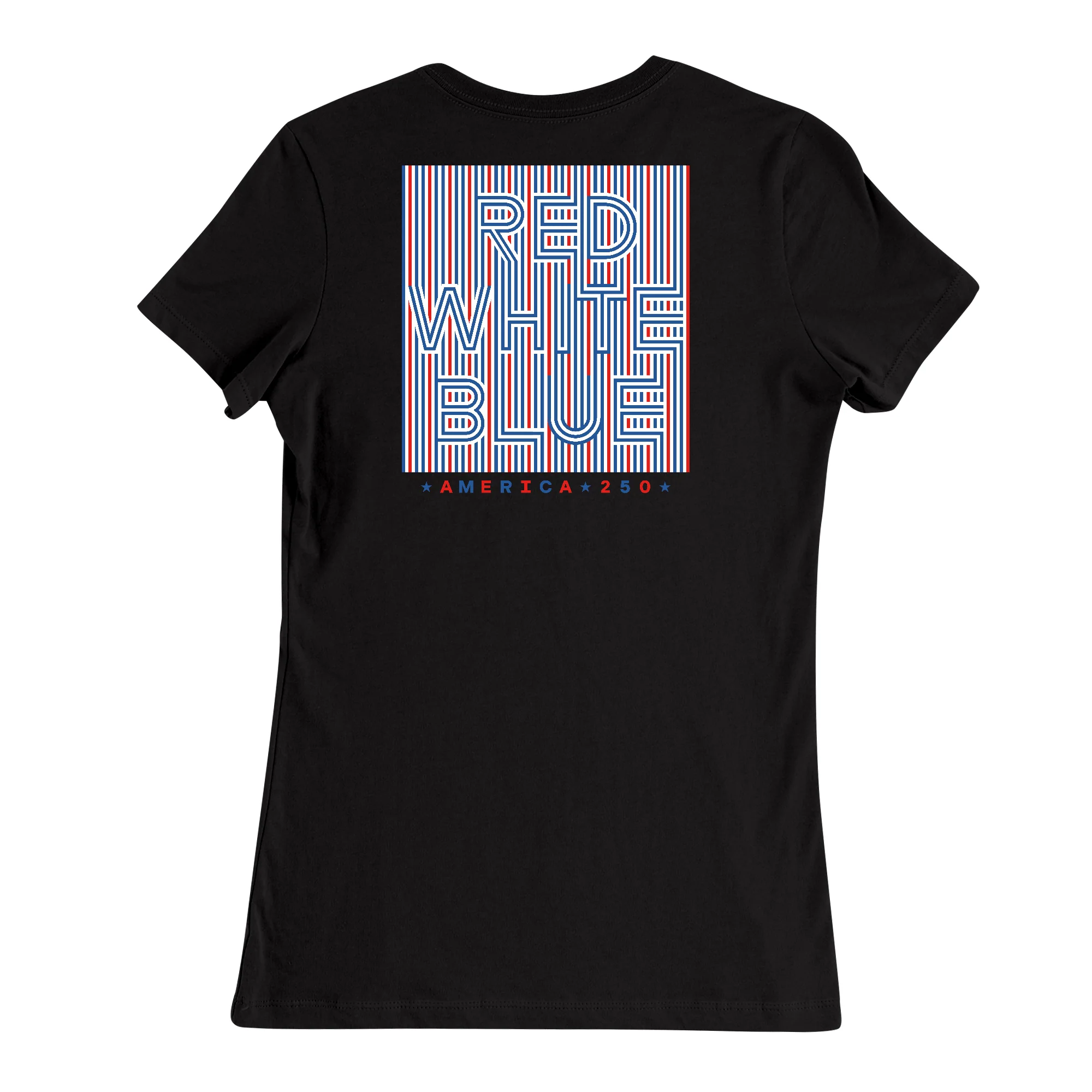 America250 Red White & Blue Women's T-Shirt - Image 3