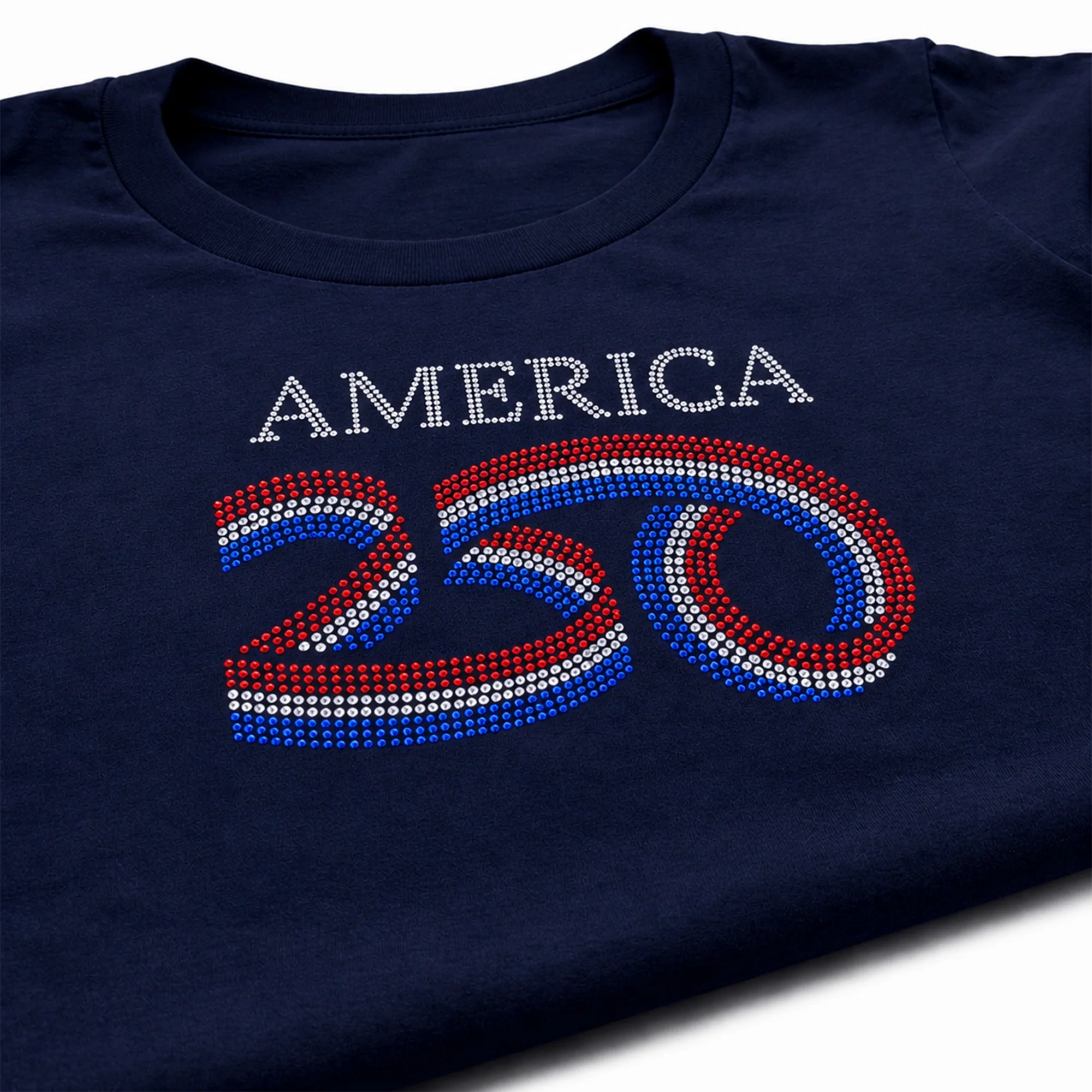 America250 Rhinestone Women's T-Shirt - Image 2