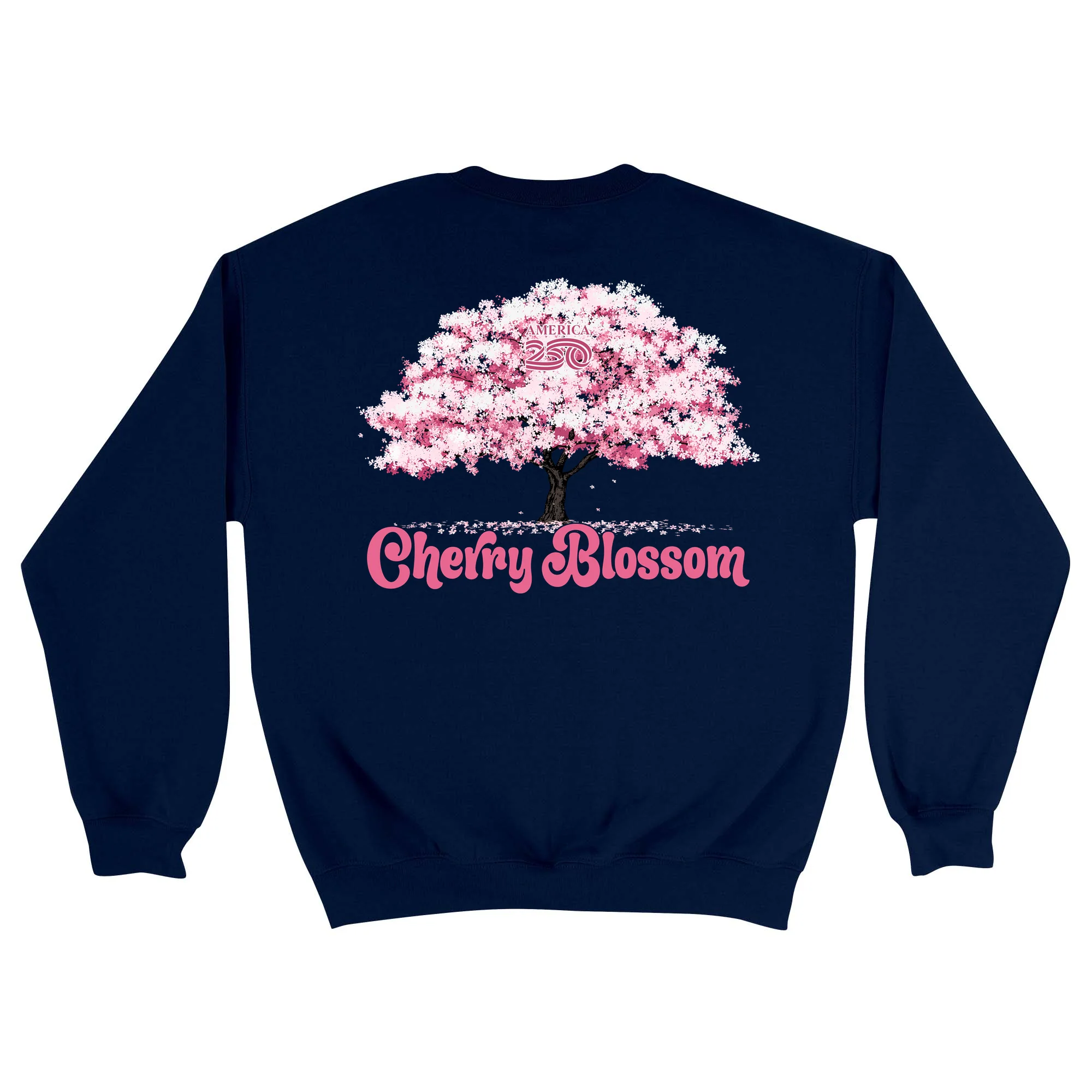America250 Sakura Tree Unisex Crewneck Sweatshirt - Image 5