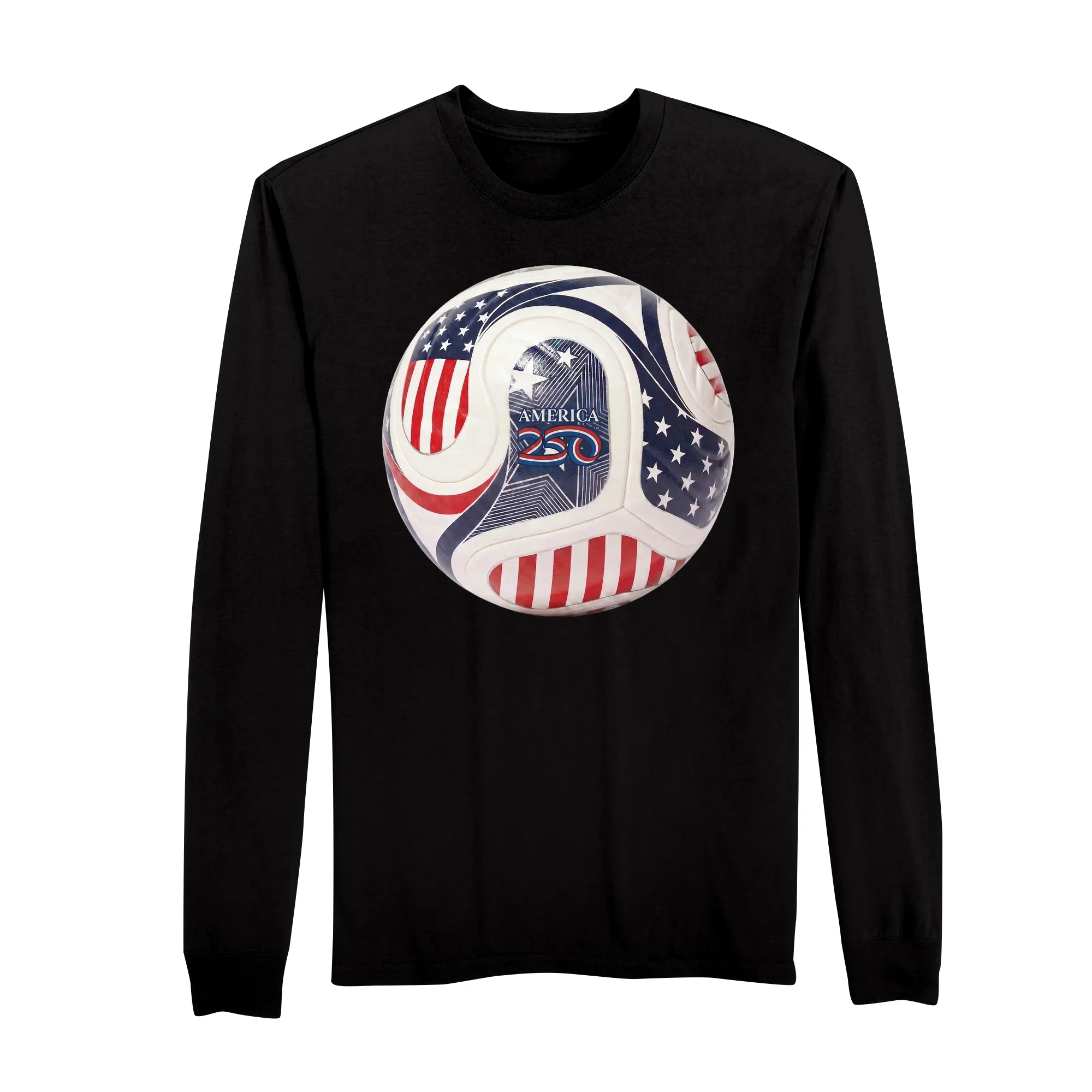 America250 Soccer Men's Long Sleeve T-Shirt