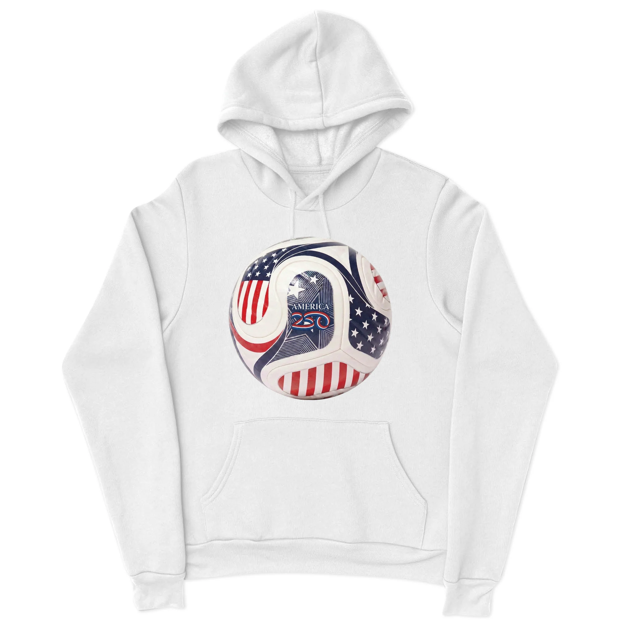 America250 Soccer Unisex Hoodie - Image 2