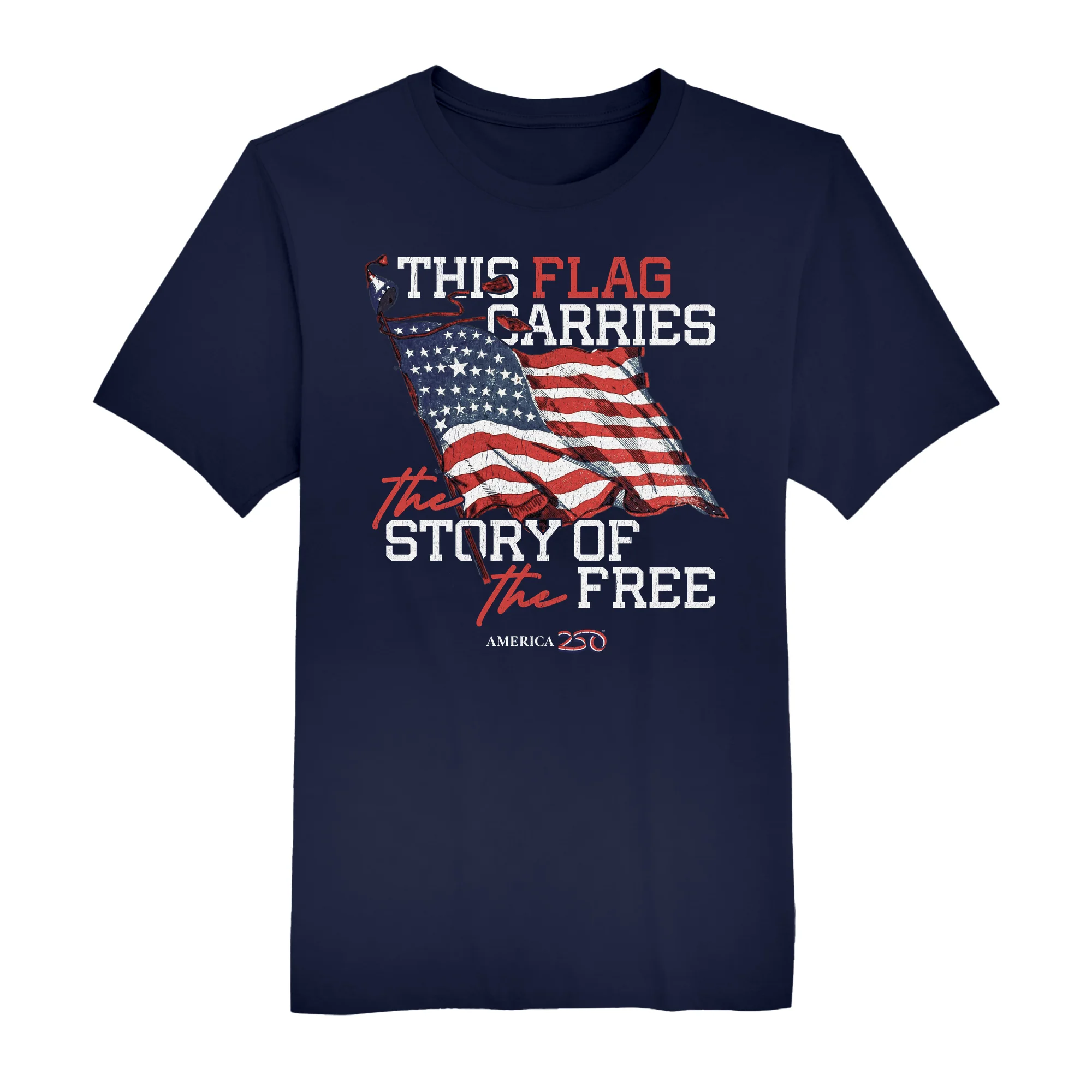 America250 Story of the Free Men's T-Shirt