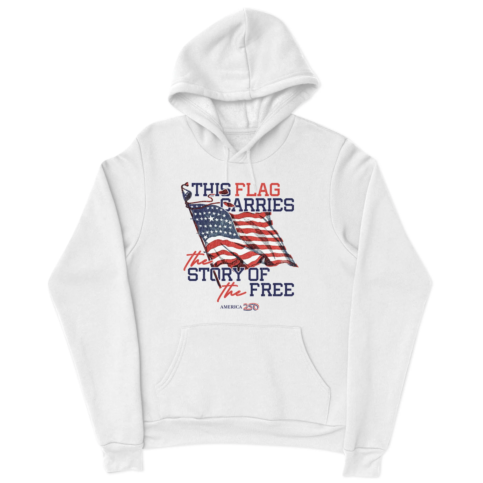 America250 Story of the Free Unisex Hoodie - Image 2