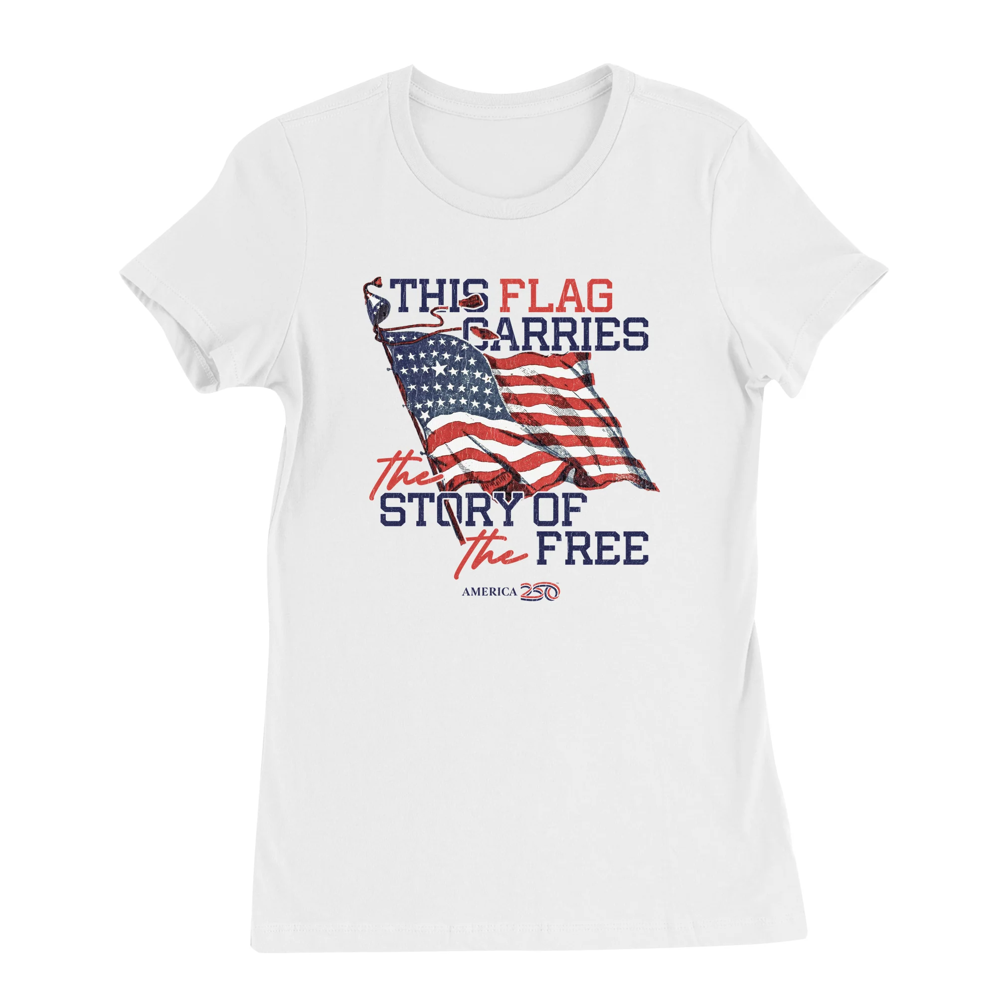 America250 Story of the Free Women's T-Shirt - Image 2