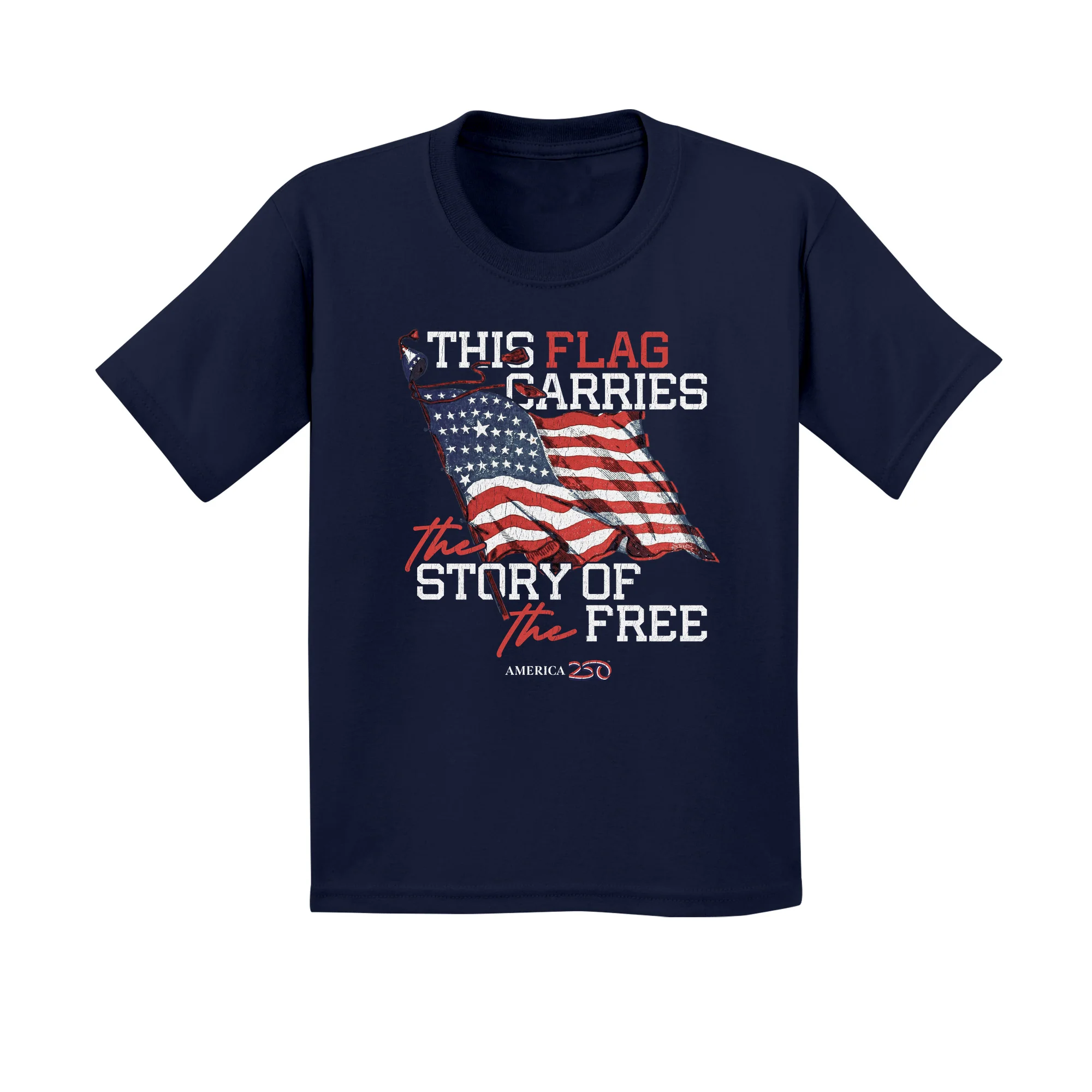 America250 Story of the Free Youth T-Shirt