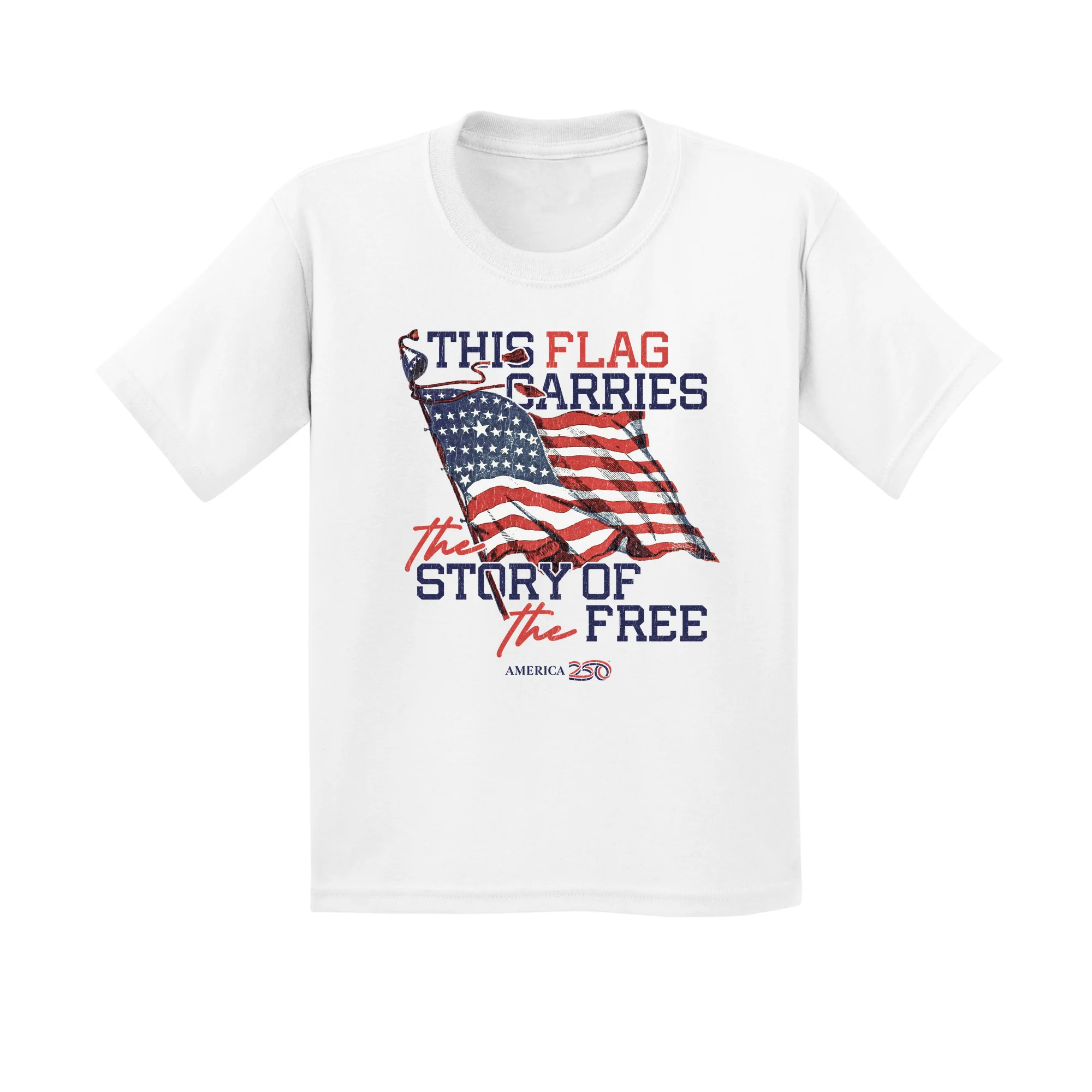 America250 Story of the Free Youth T-Shirt - Image 2