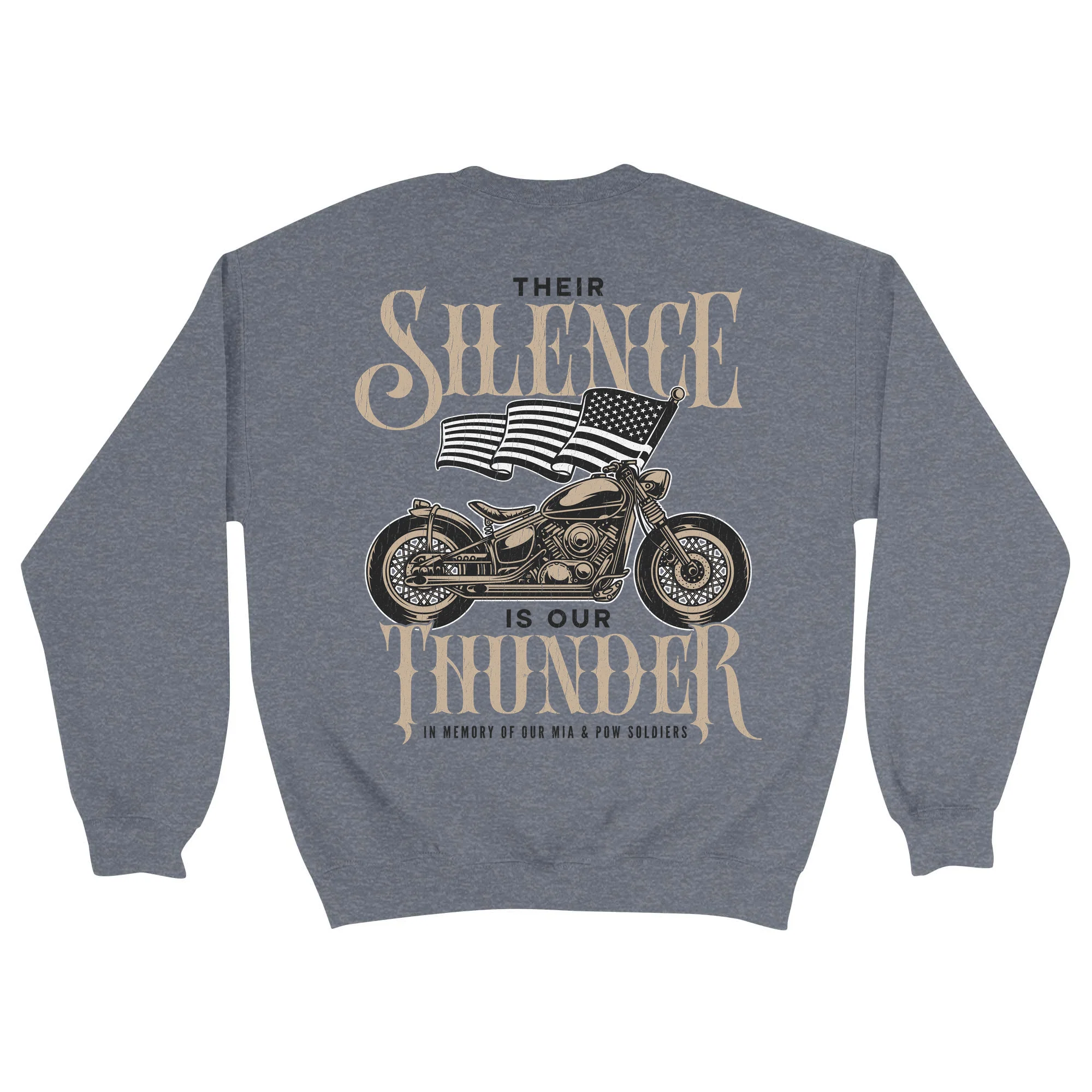 America250 Thunder Unisex Crewneck Sweatshirt - Image 7